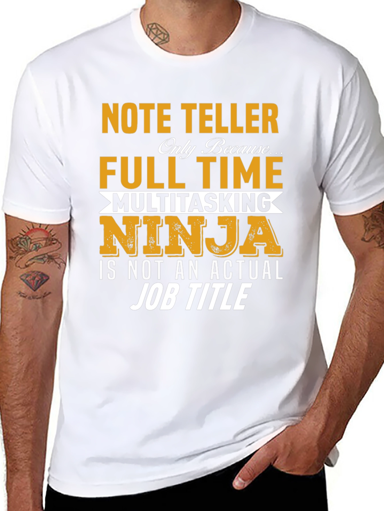 Note Teller Multitasking Ninja T-Shirt