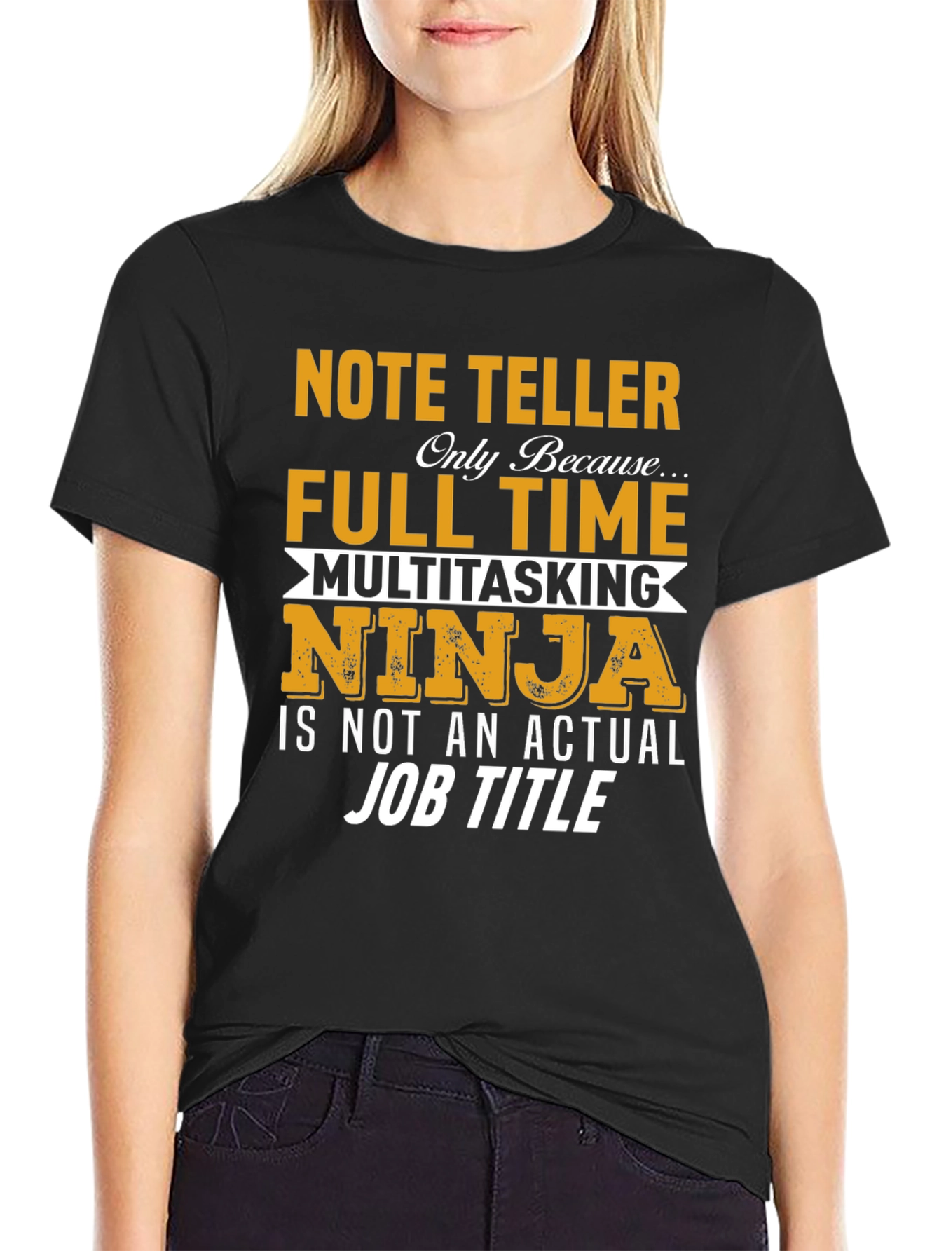 Note Teller Multitasking Ninja T-Shirt