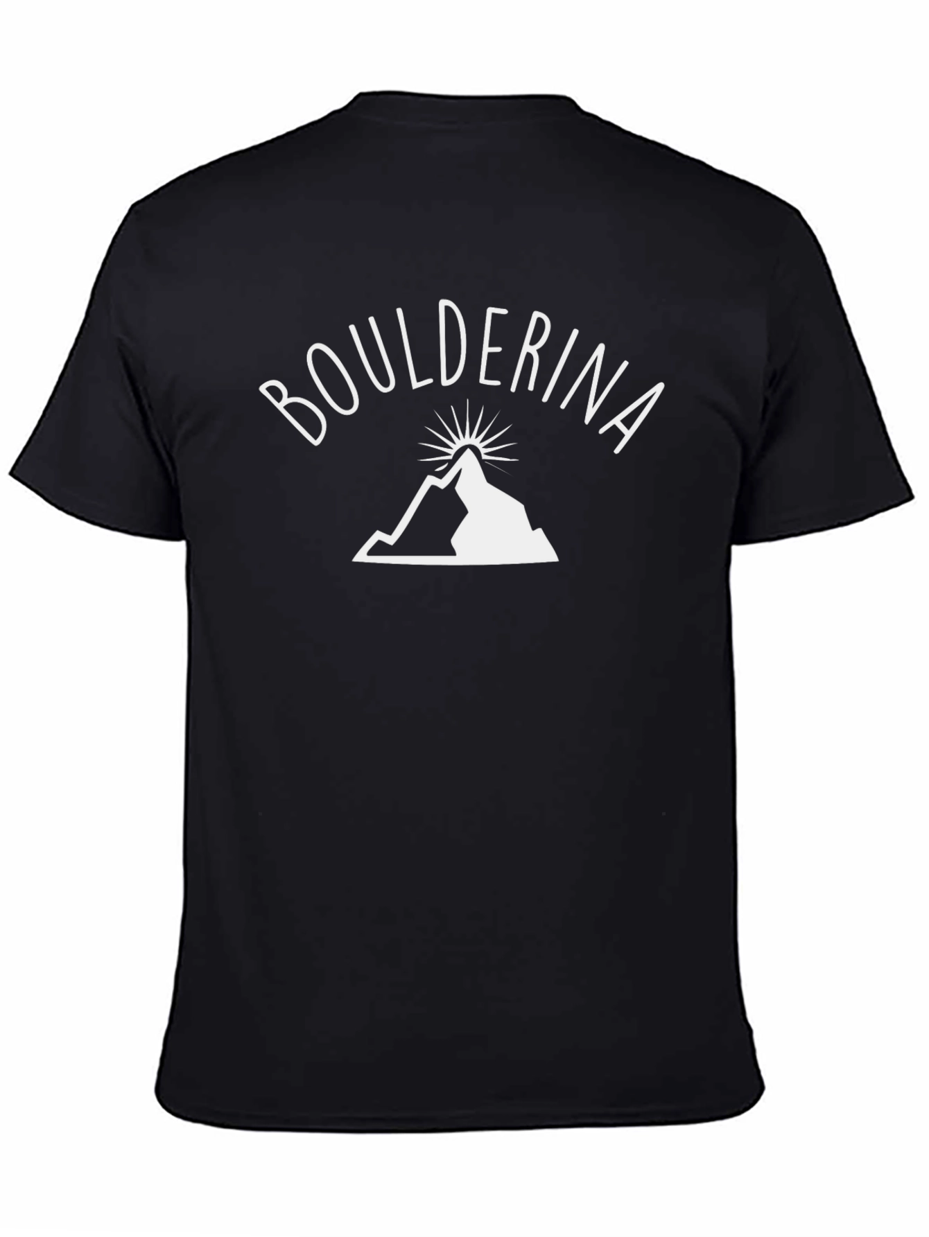 Bouldering T-Shirt Mountain Design