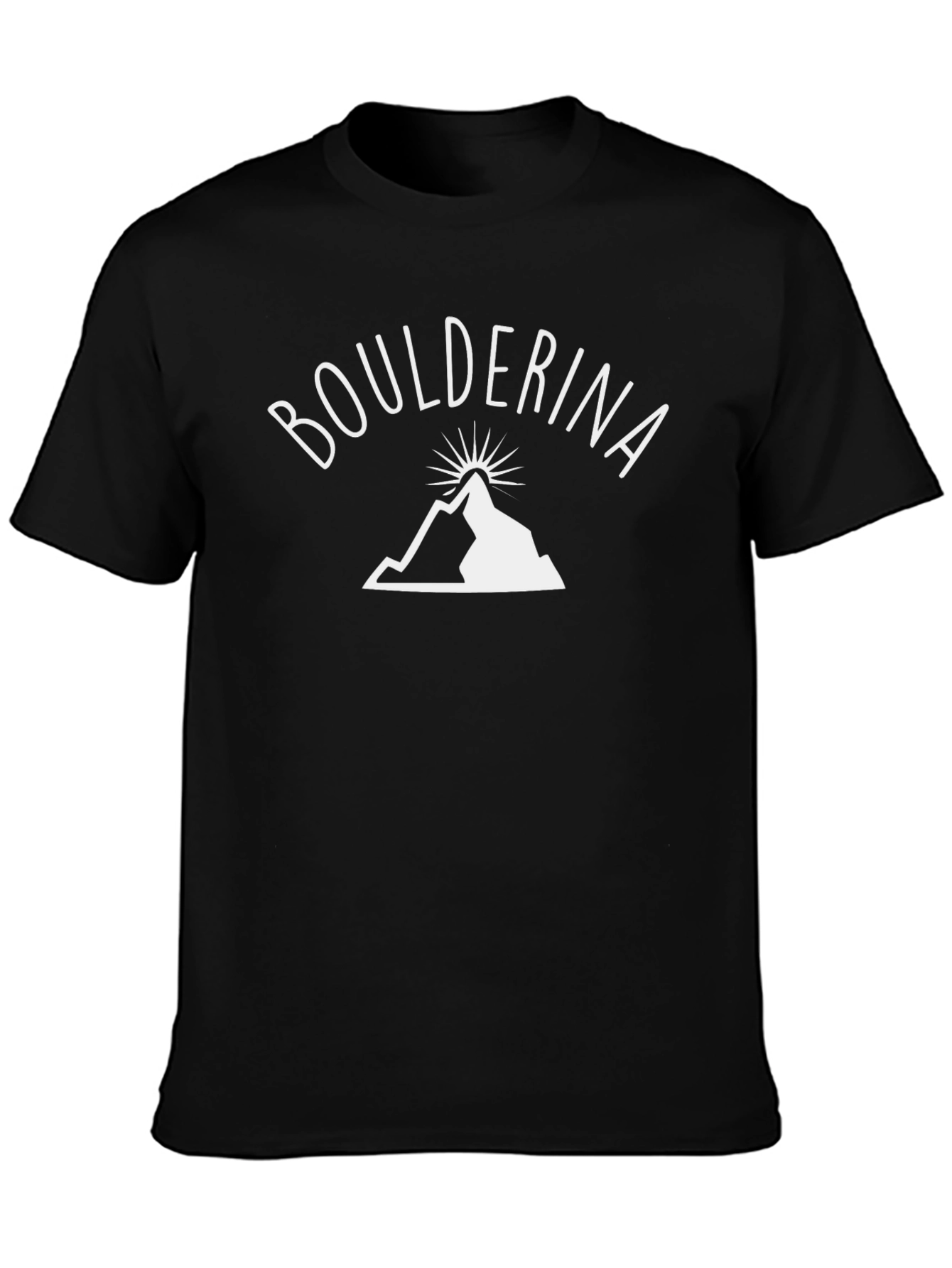 Bouldering T-Shirt Mountain Design
