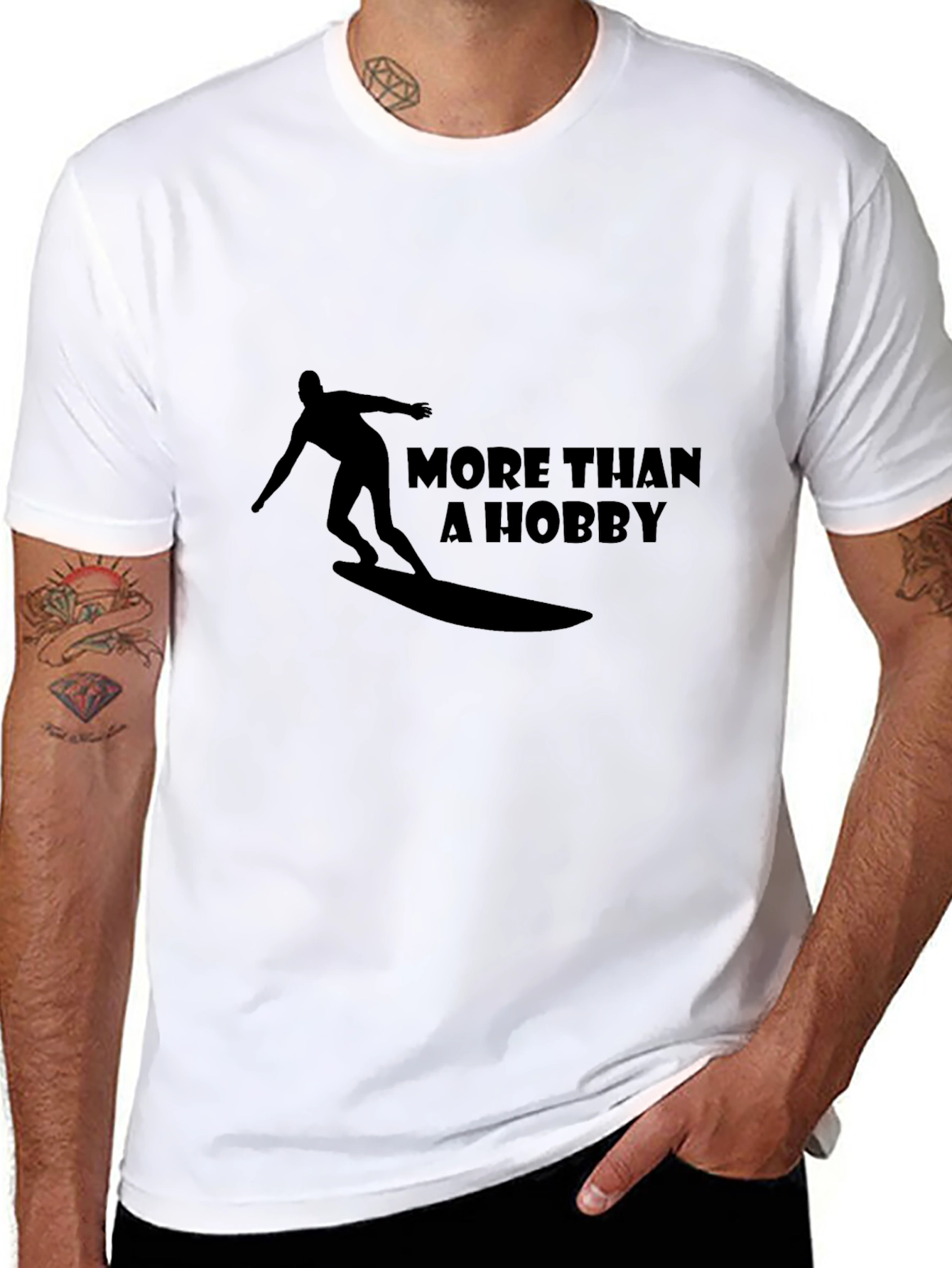 Surfer Tee: More Than a Hobby