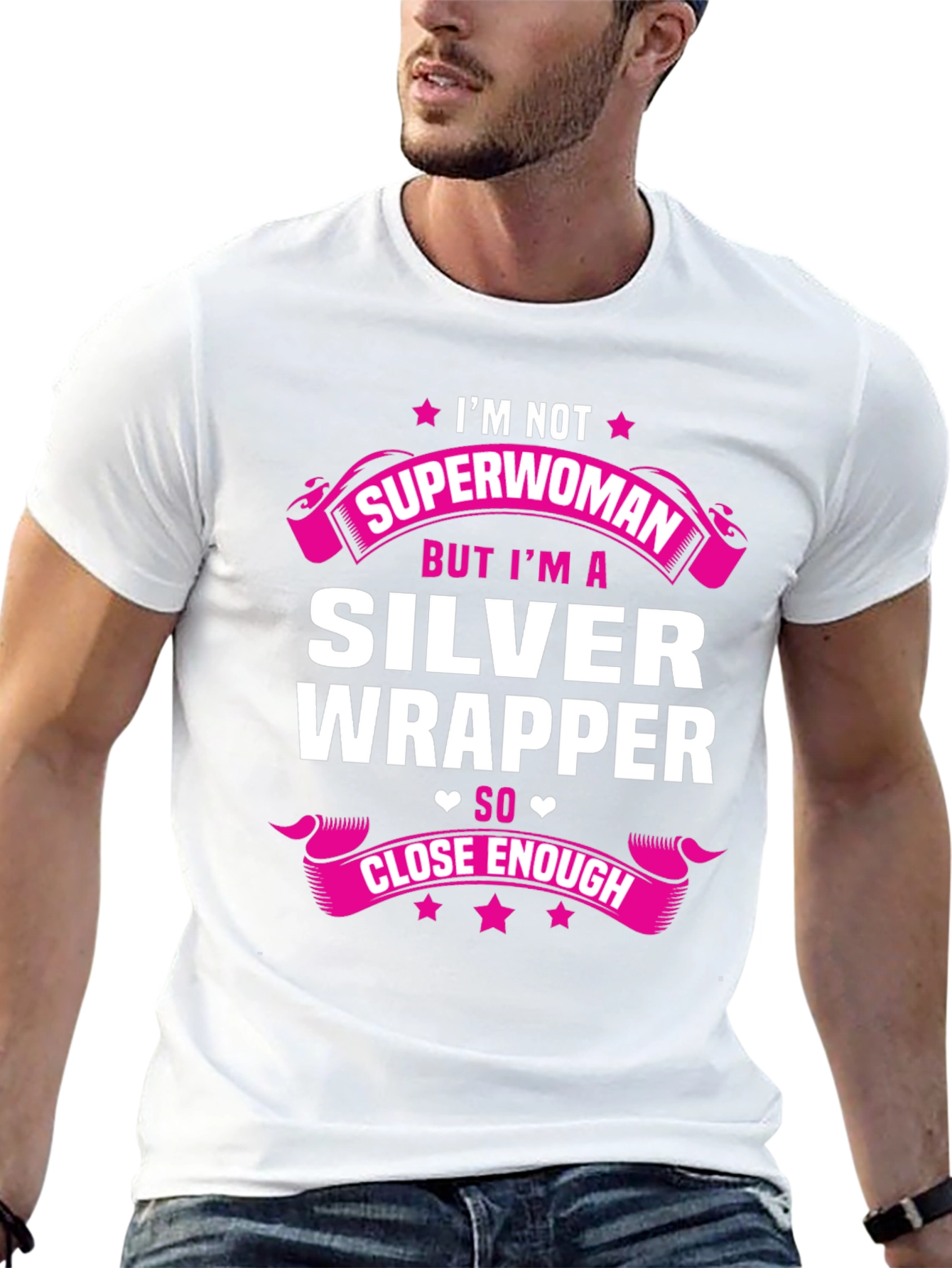 Silver Wrapper Superwoman T-Shirt