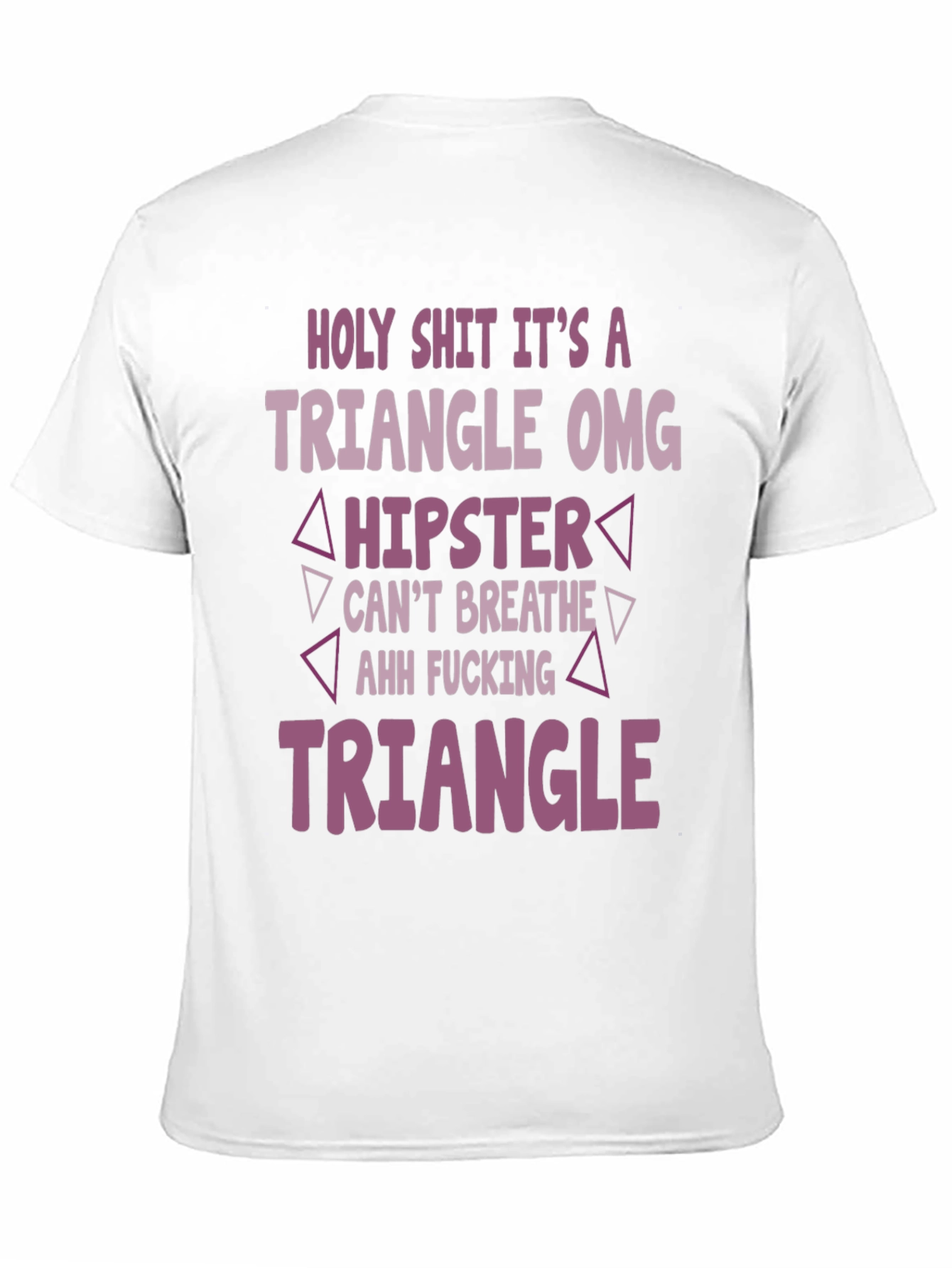 Triangle OMG Graphic T-Shirt