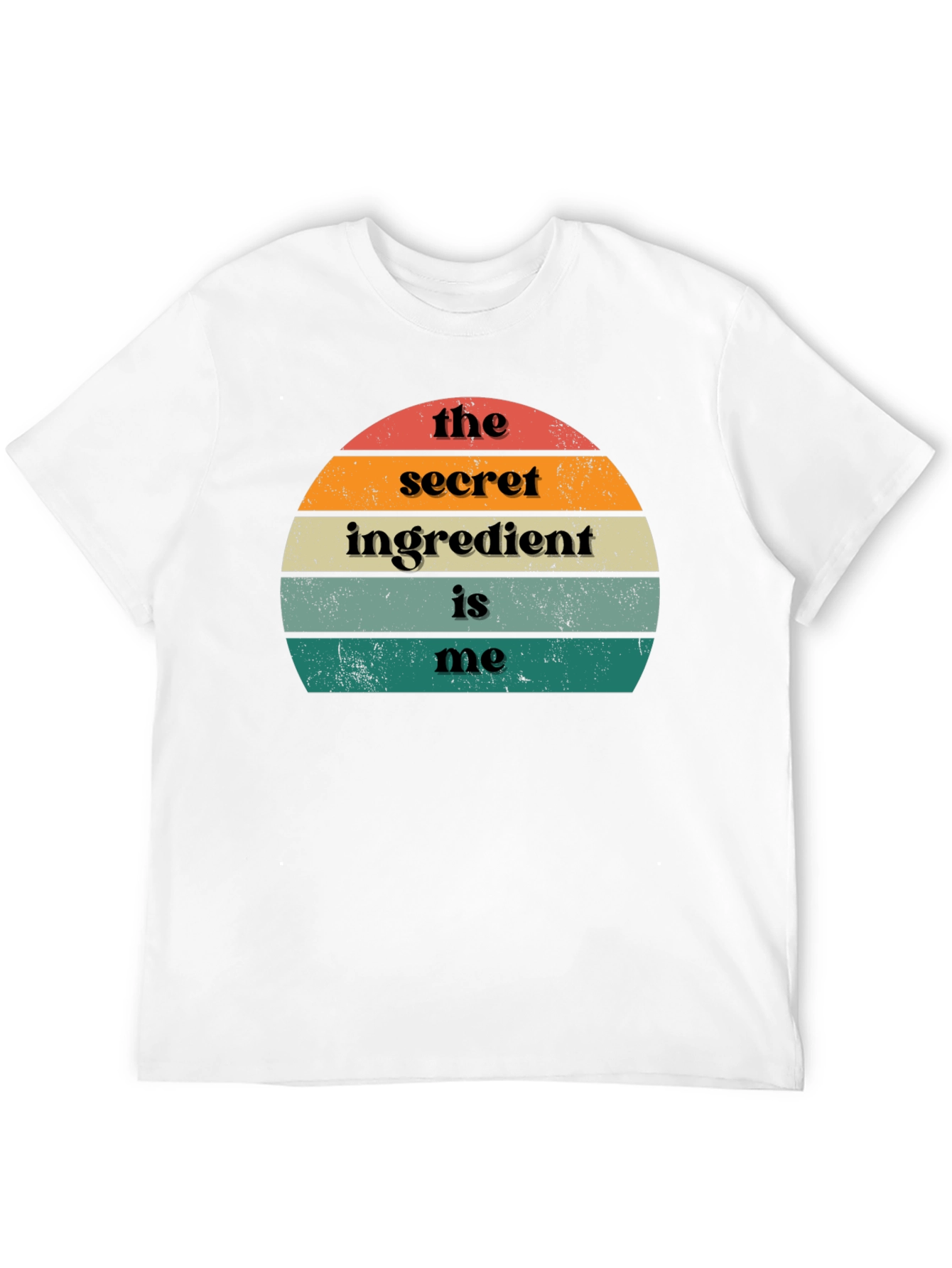 The Secret Ingredient Is Me - Retro Style T-Shirt