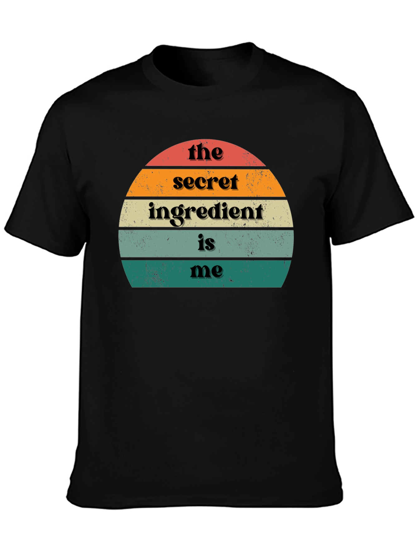 The Secret Ingredient Is Me - Retro Style T-Shirt