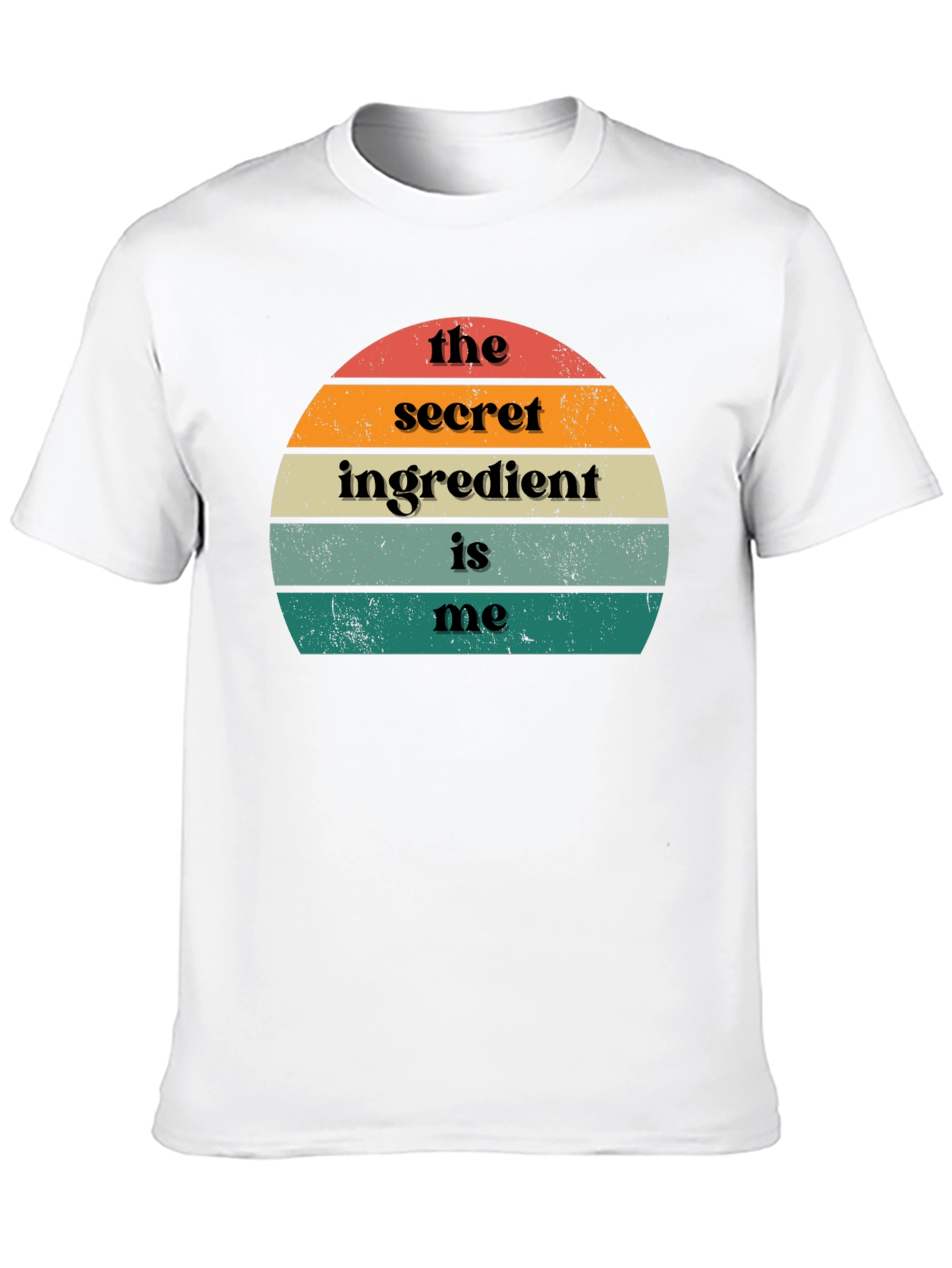 The Secret Ingredient Is Me - Retro Style T-Shirt