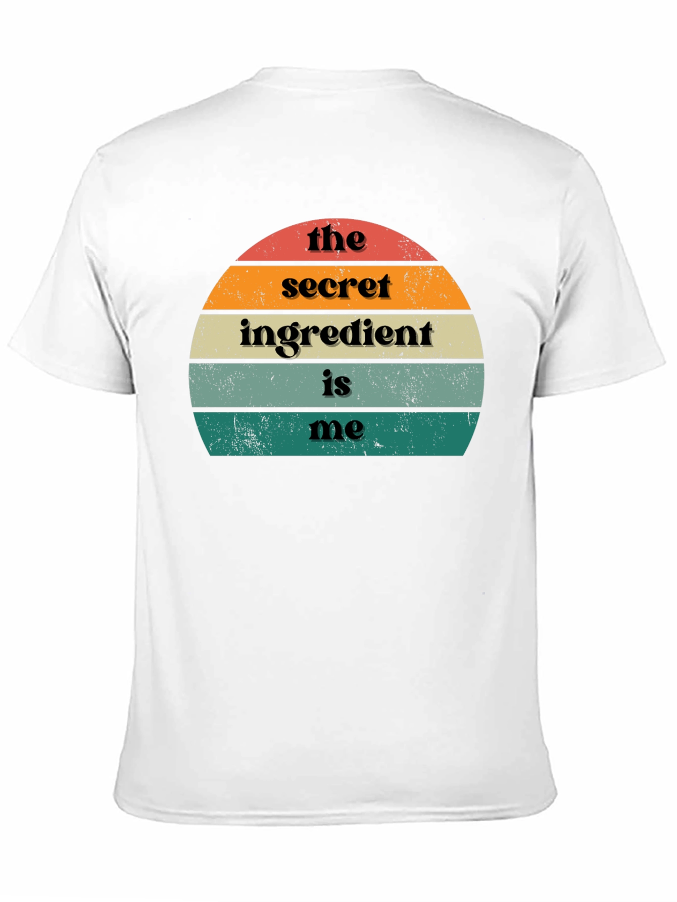 The Secret Ingredient Is Me - Retro Style T-Shirt