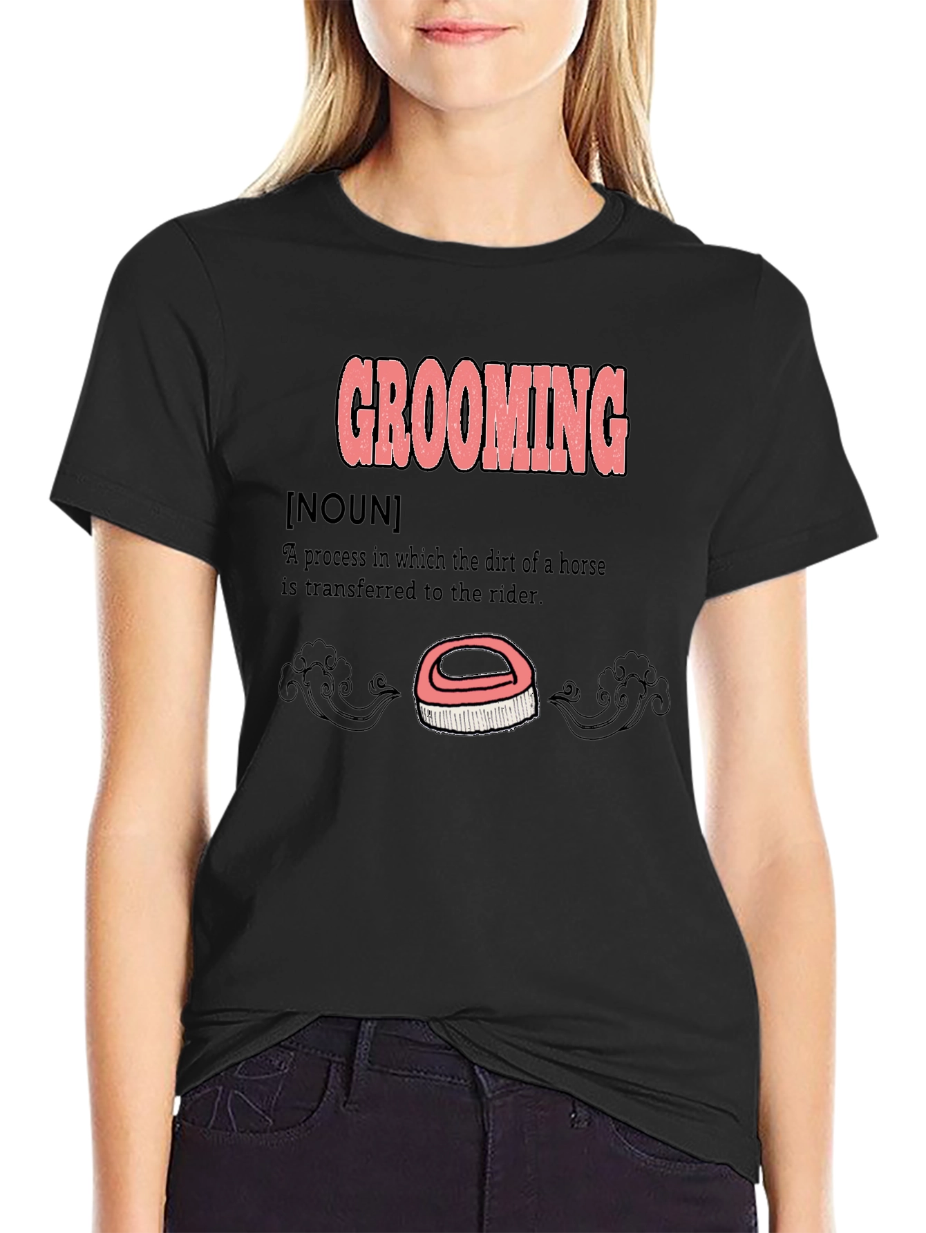 Grooming Definition T-Shirt - Horse Lover Gift