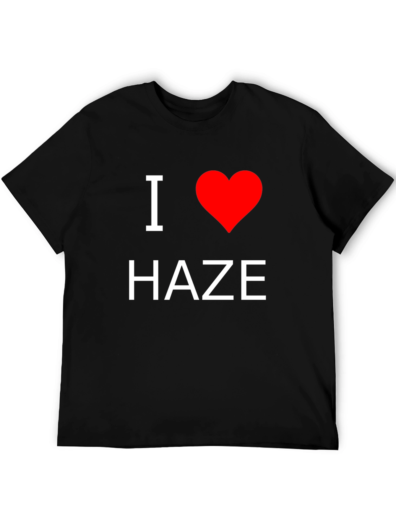 I Heart Haze Black T-Shirt