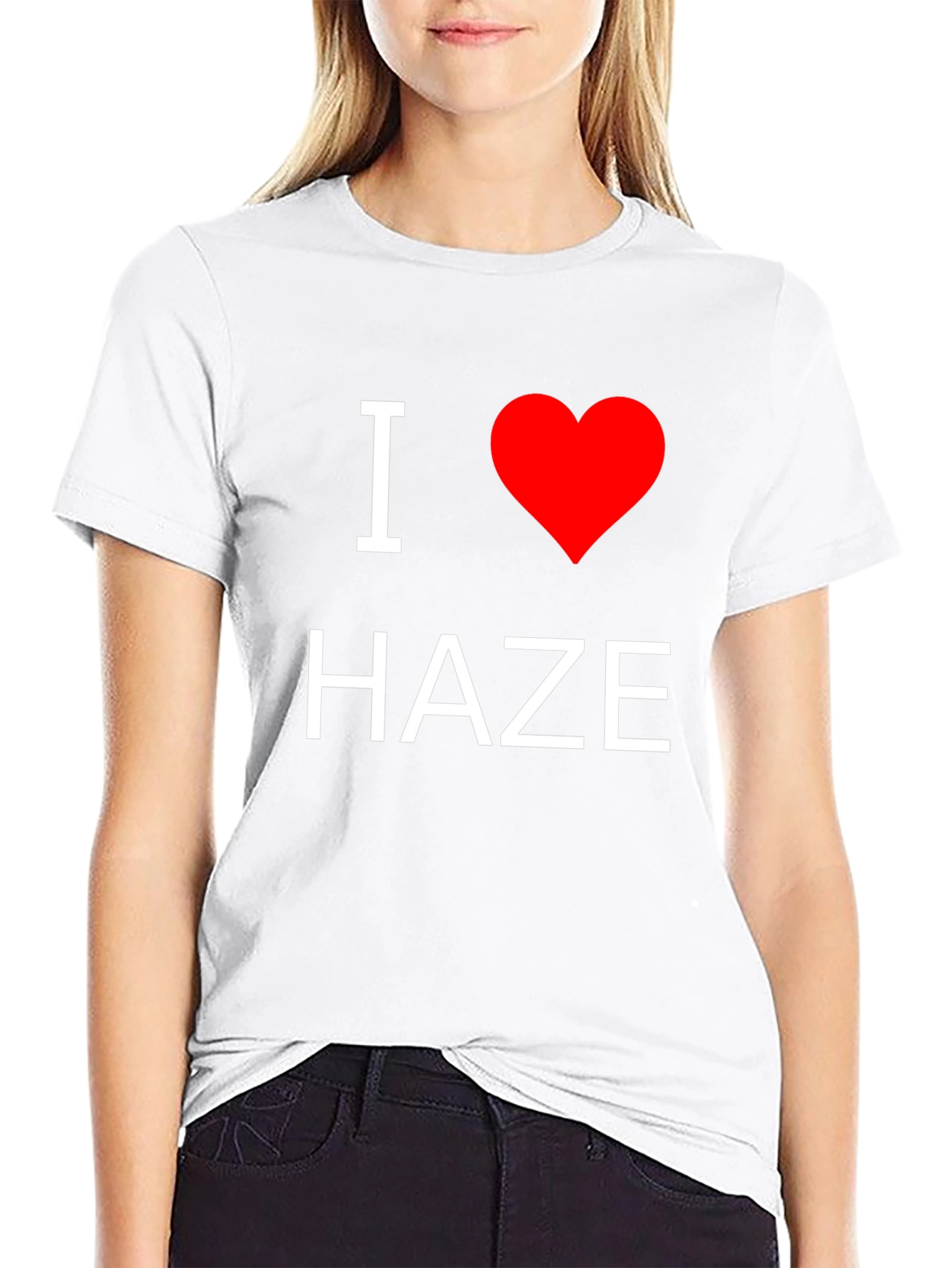 I Heart Haze Black T-Shirt