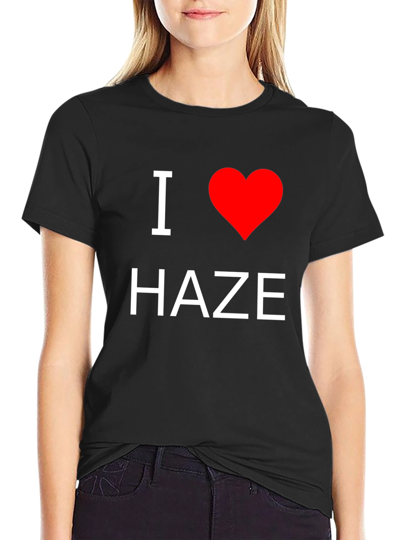 I Heart Haze Black T-Shirt