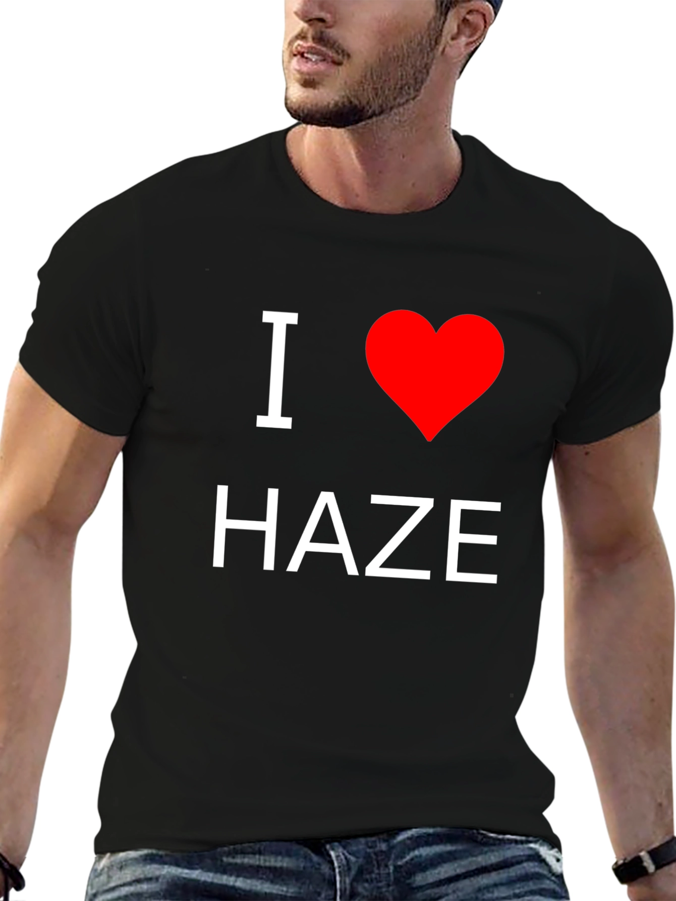 I Heart Haze Black T-Shirt