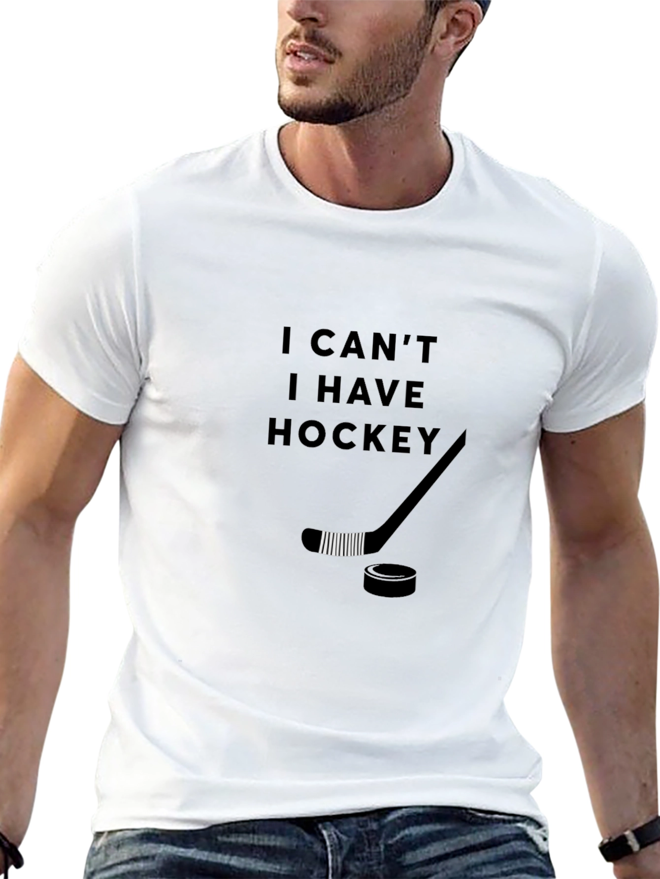 I Cant I Have Hockey T-Shirt