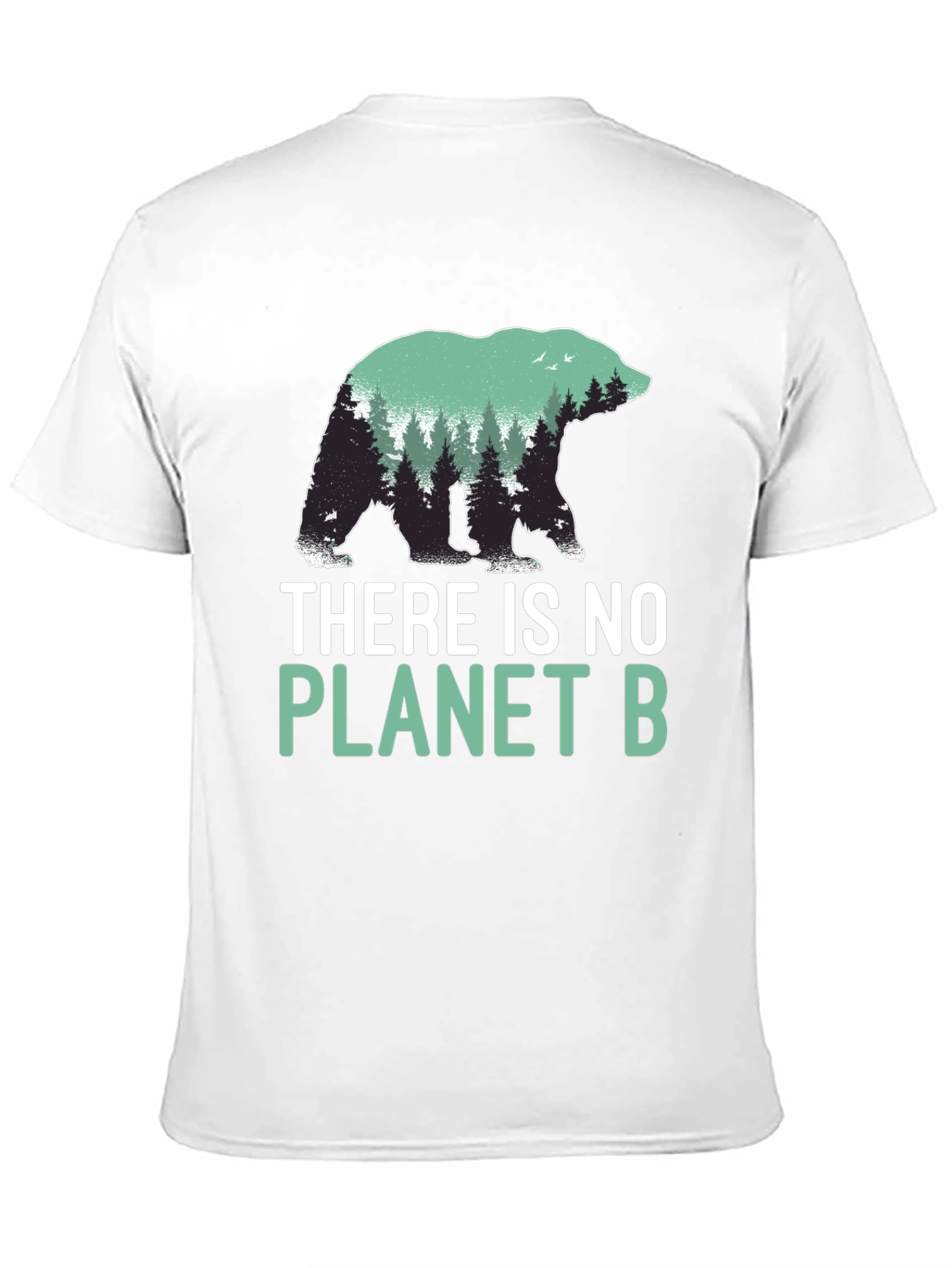 Planet B Bear Graphic T-Shirt - Eco-Friendly Design