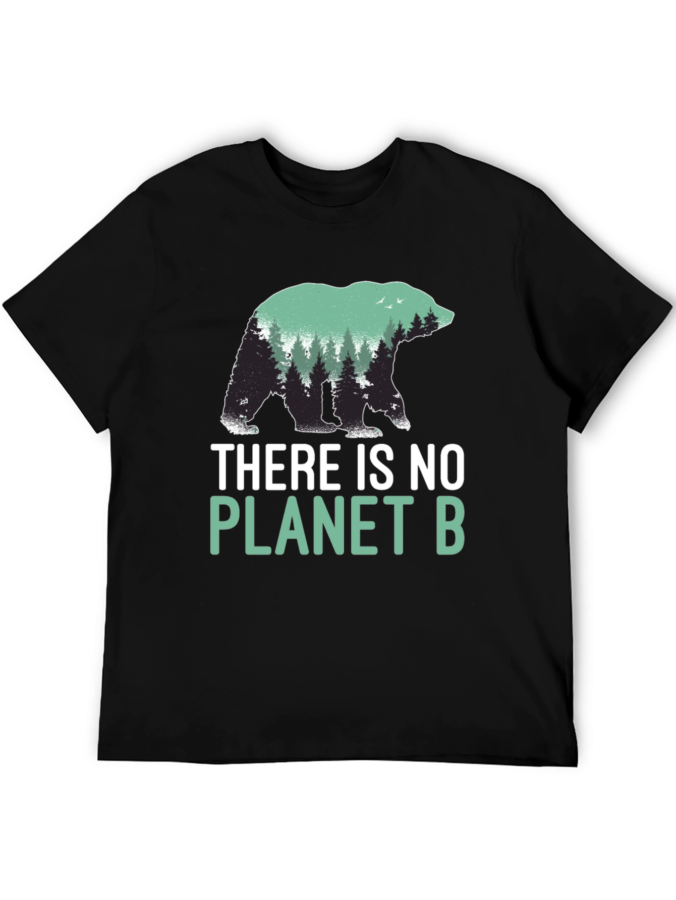Planet B Bear Graphic T-Shirt - Eco-Friendly Design