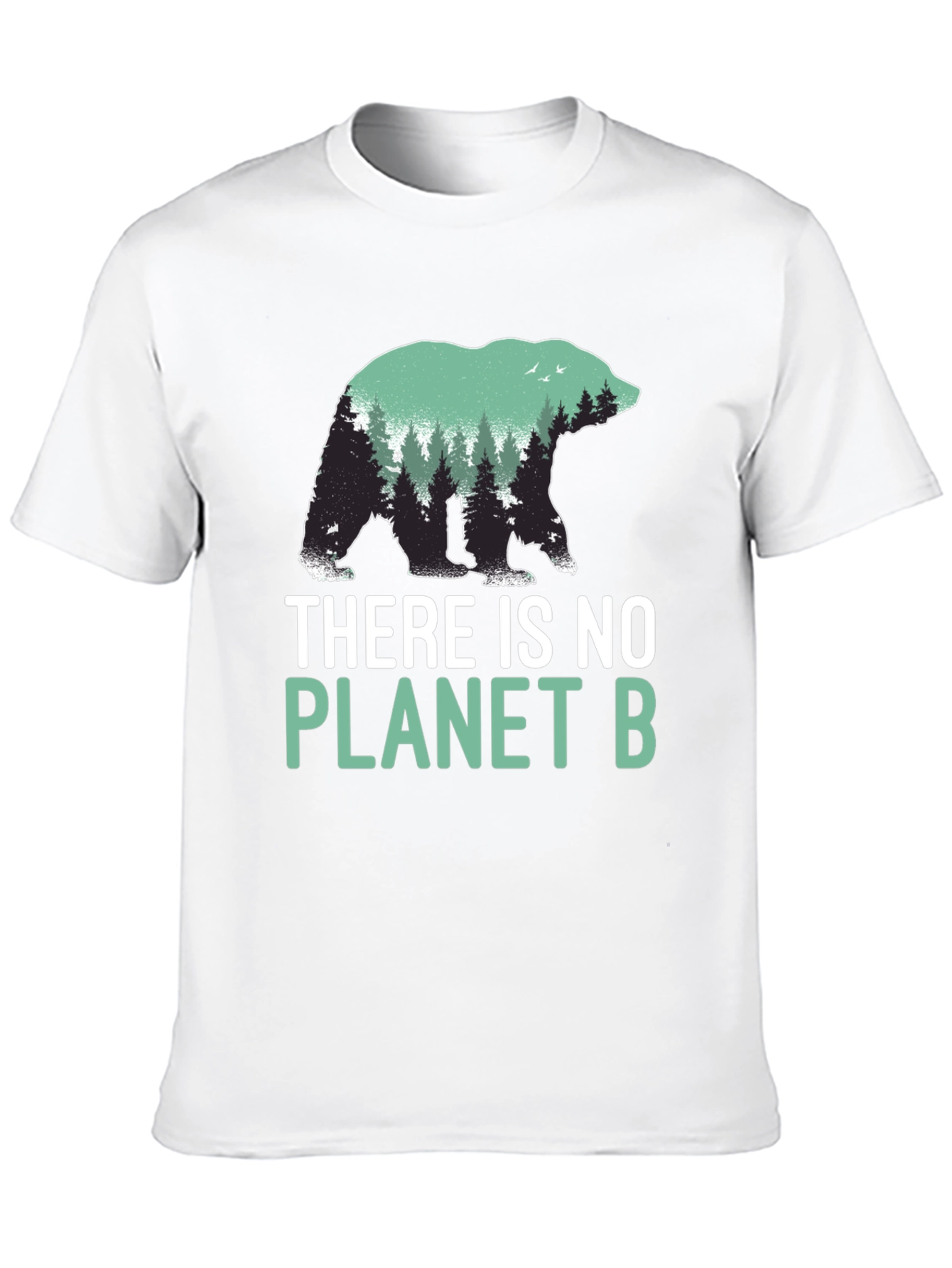 Planet B Bear Graphic T-Shirt - Eco-Friendly Design
