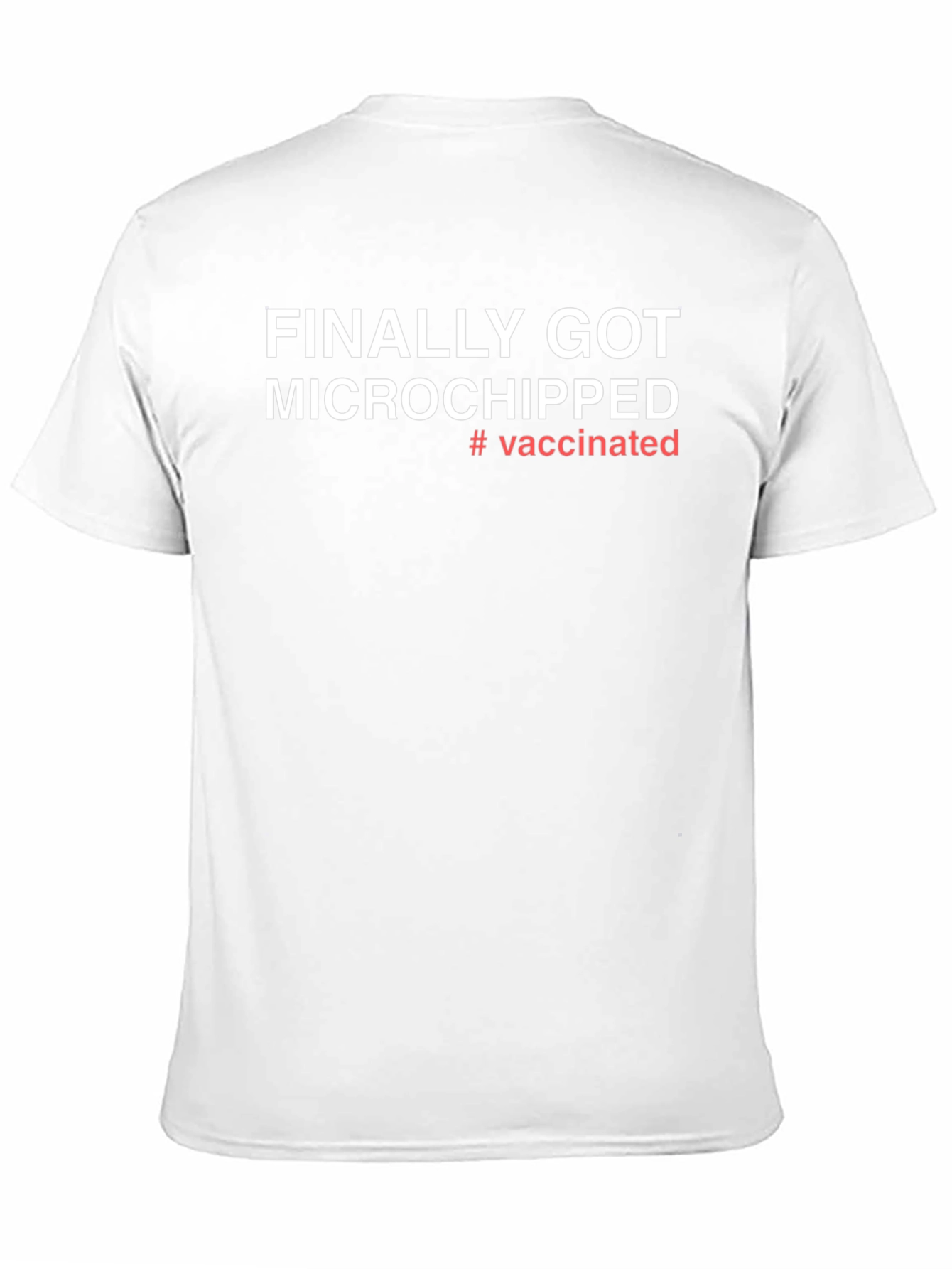 Microchipped Vaccinated T-Shirt