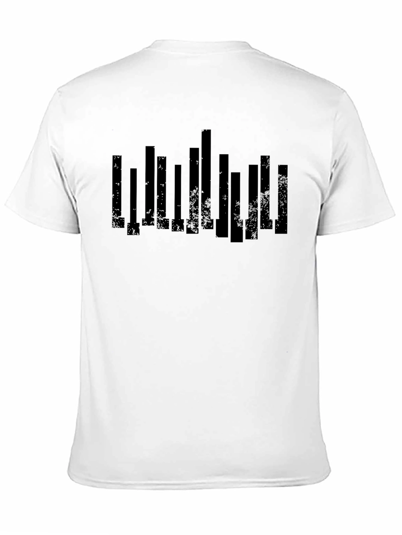 Modern Cityscape Graphic T-Shirt - Black