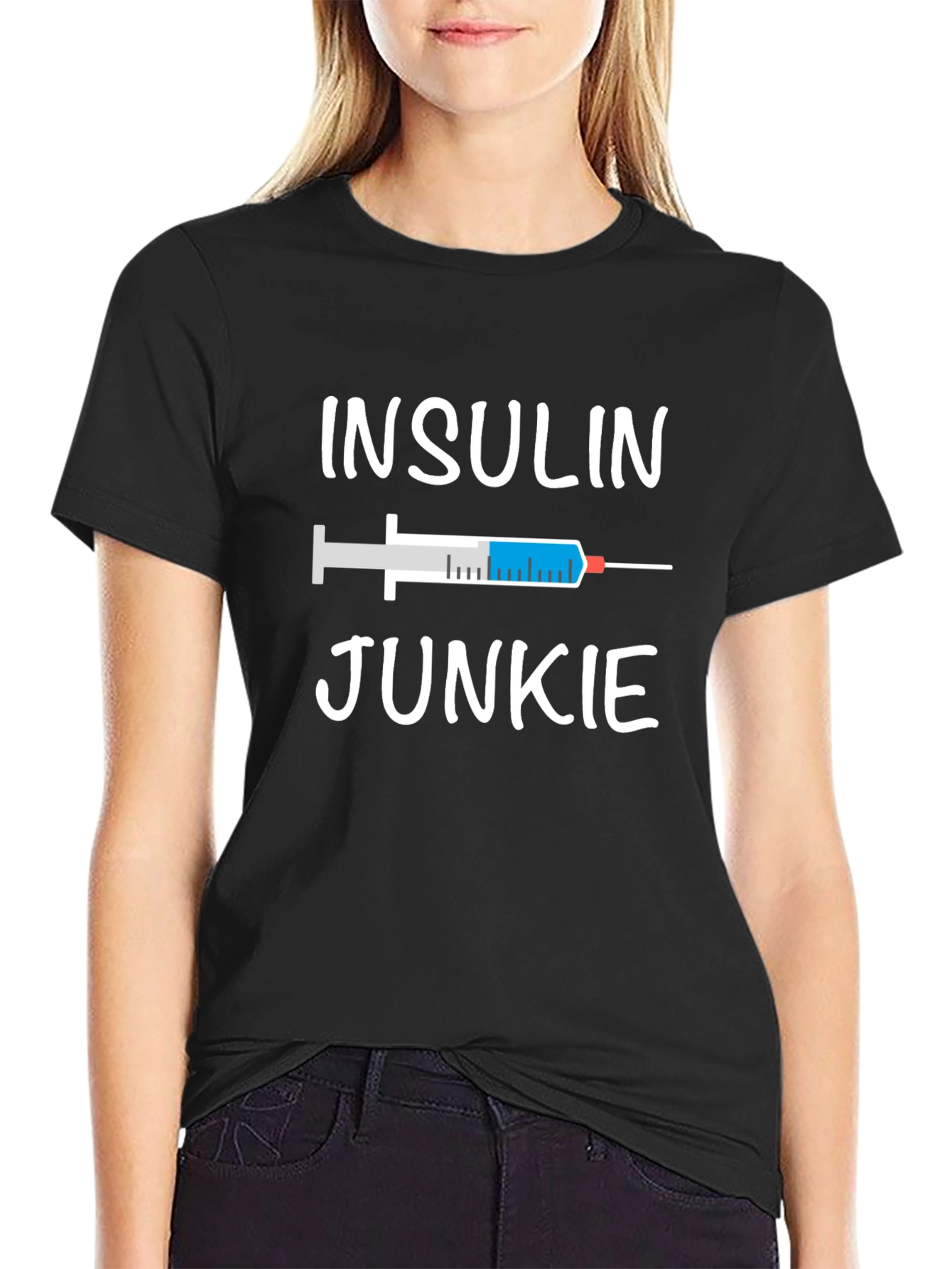 Insulin Junkie T-Shirt - Diabetic Awareness Tee
