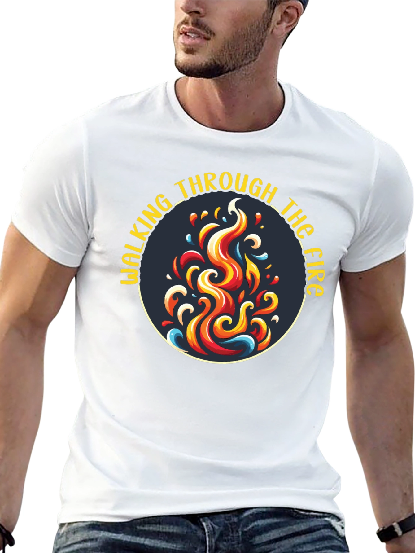 Walking Through the Fire Graphic T-Shirt
