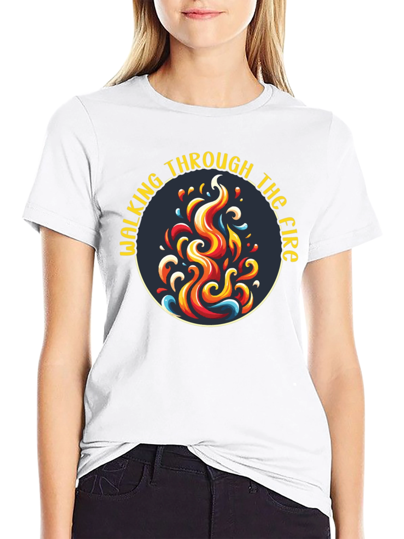 Walking Through the Fire Graphic T-Shirt