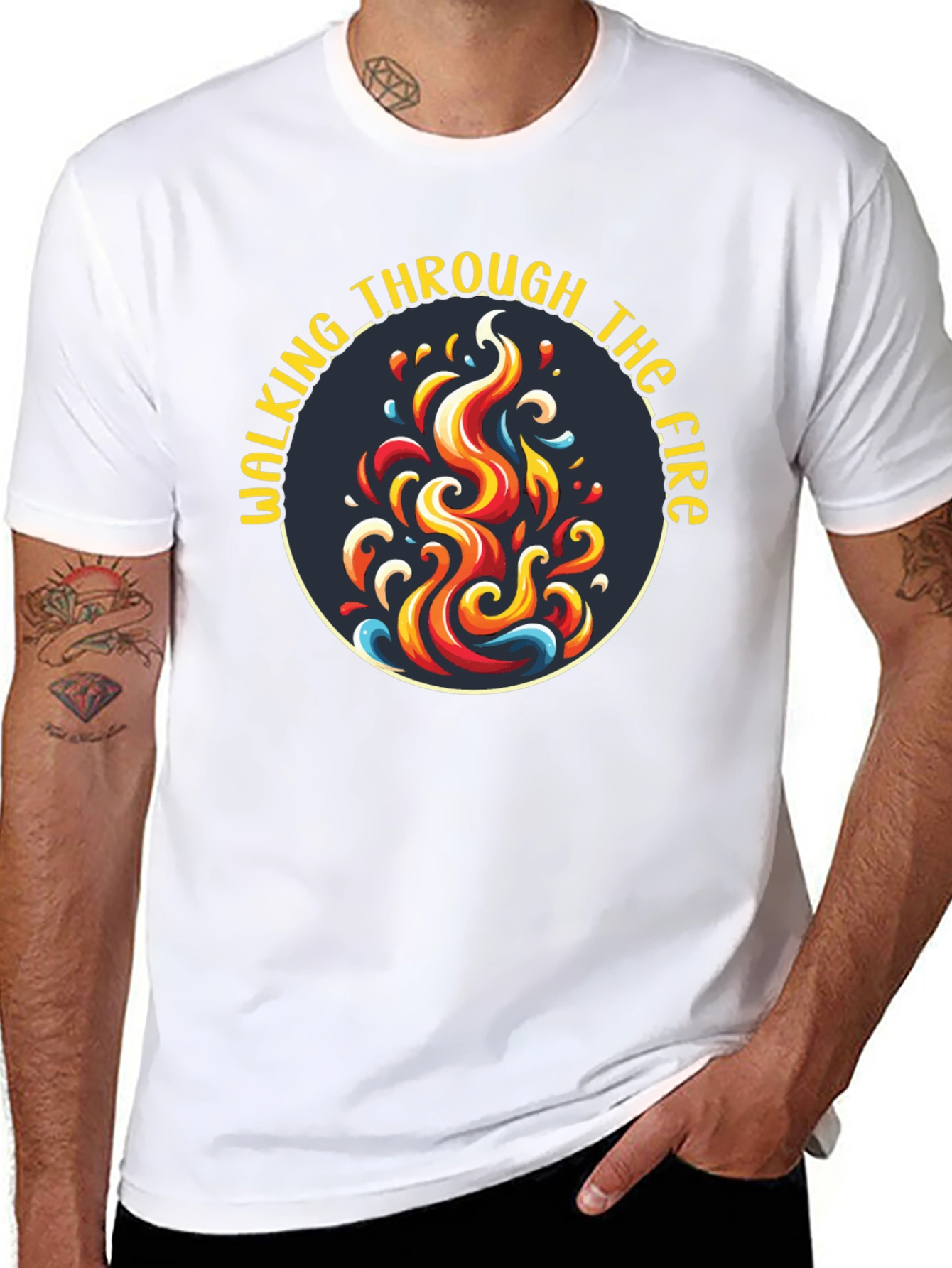 Walking Through the Fire Graphic T-Shirt