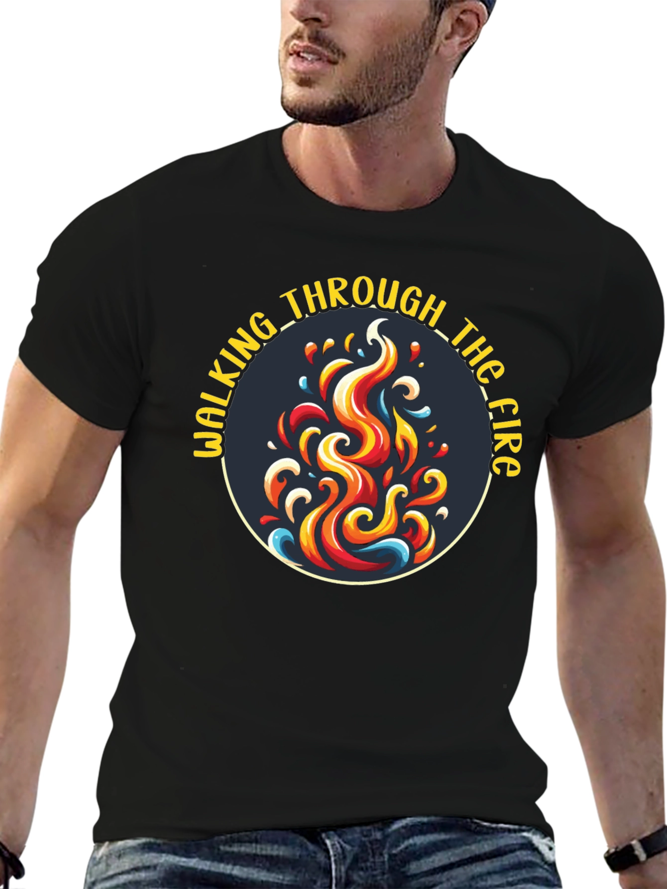 Walking Through the Fire Graphic T-Shirt