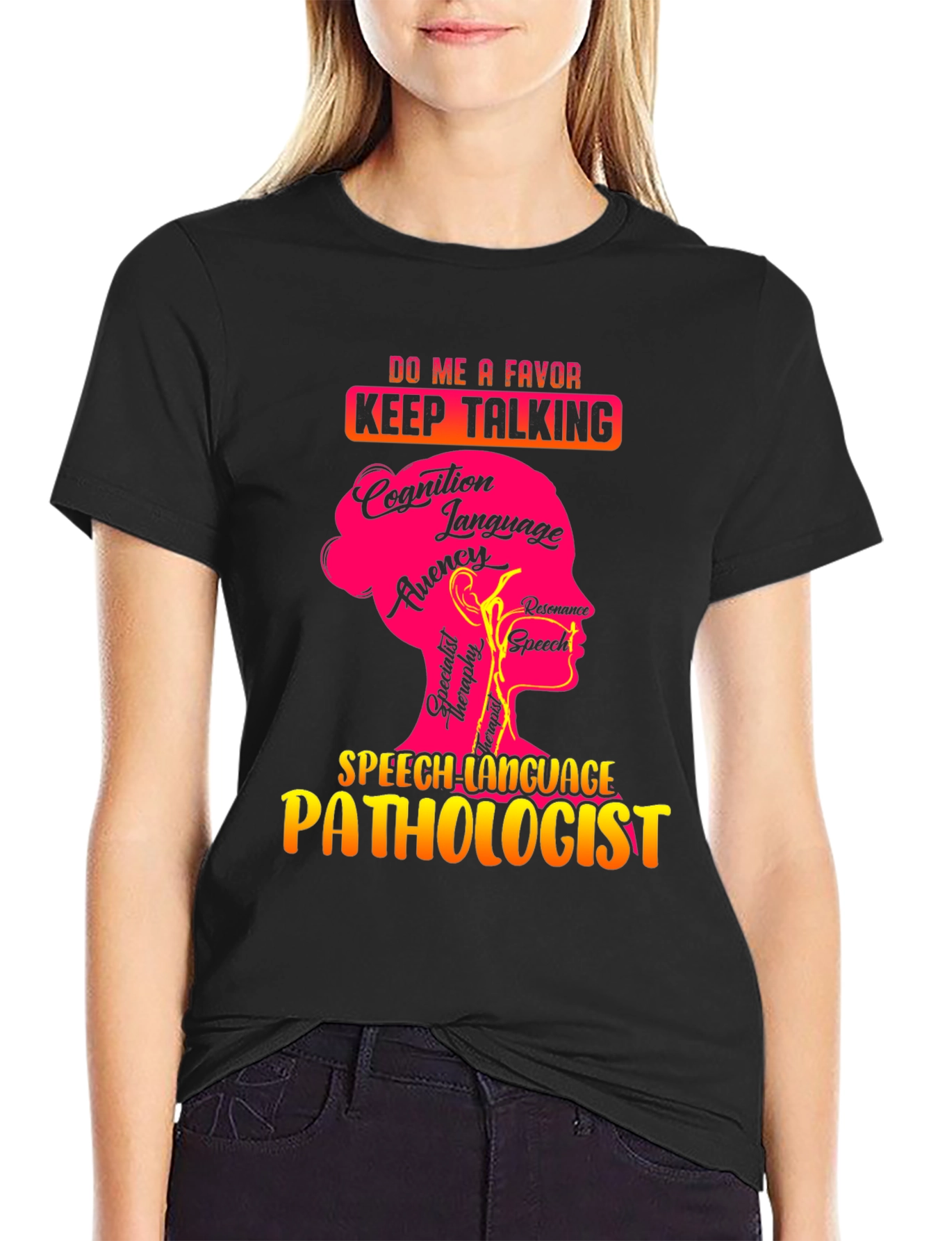 Speech Language Pathologist Graphic T-Shirt