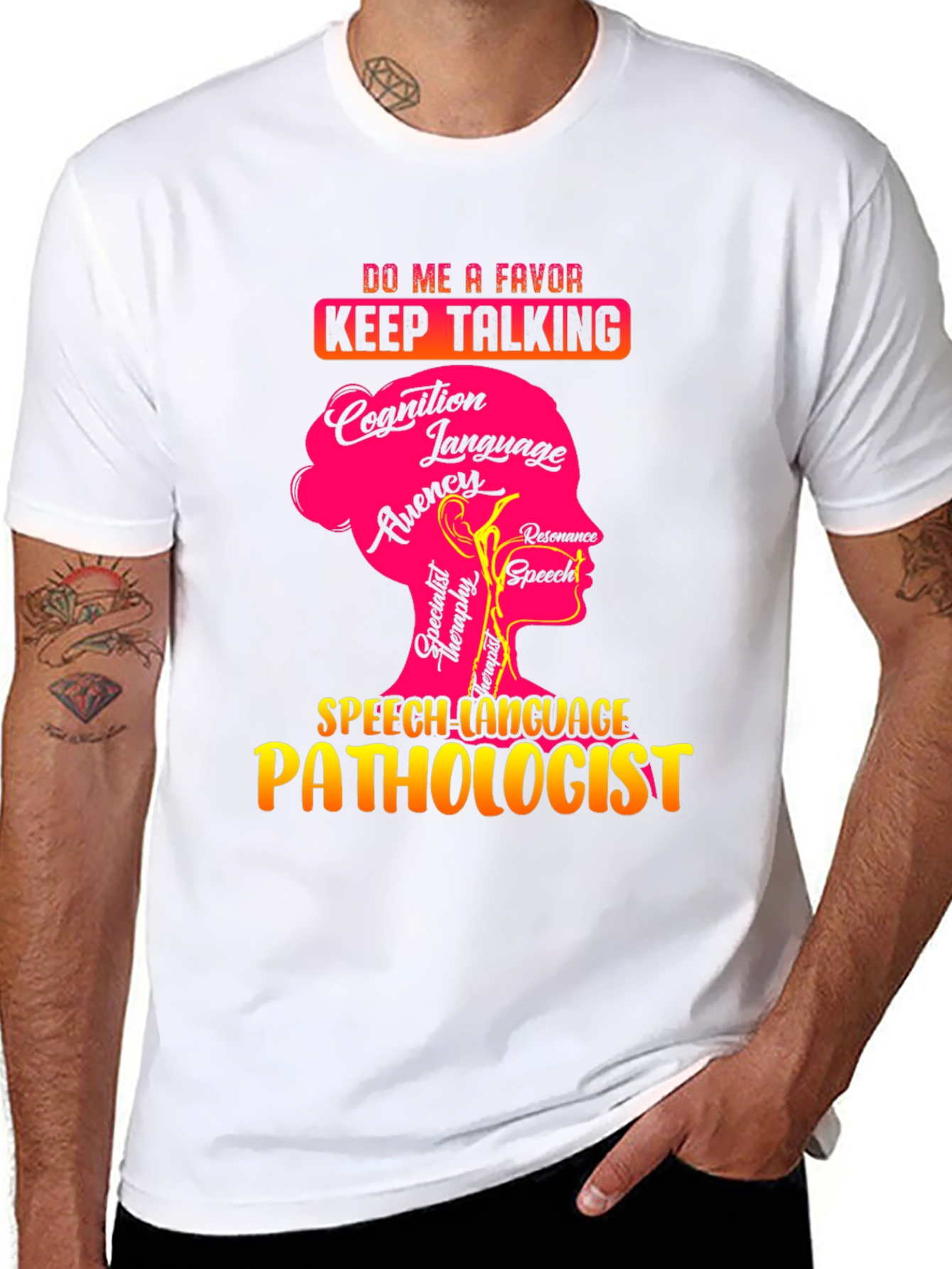 Speech Language Pathologist Graphic T-Shirt