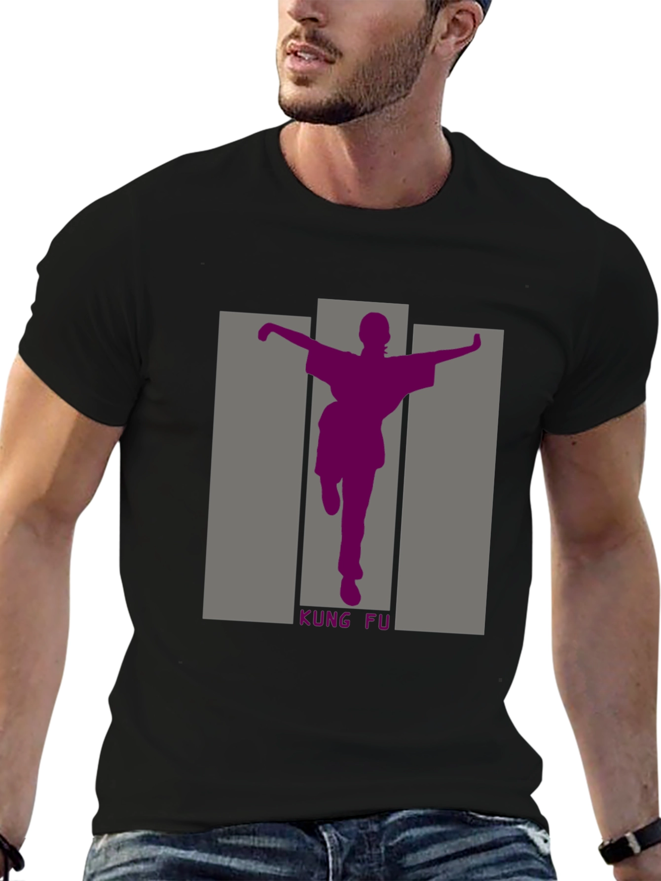 Kung Fu Graphic Tee - Martial Arts Inspired