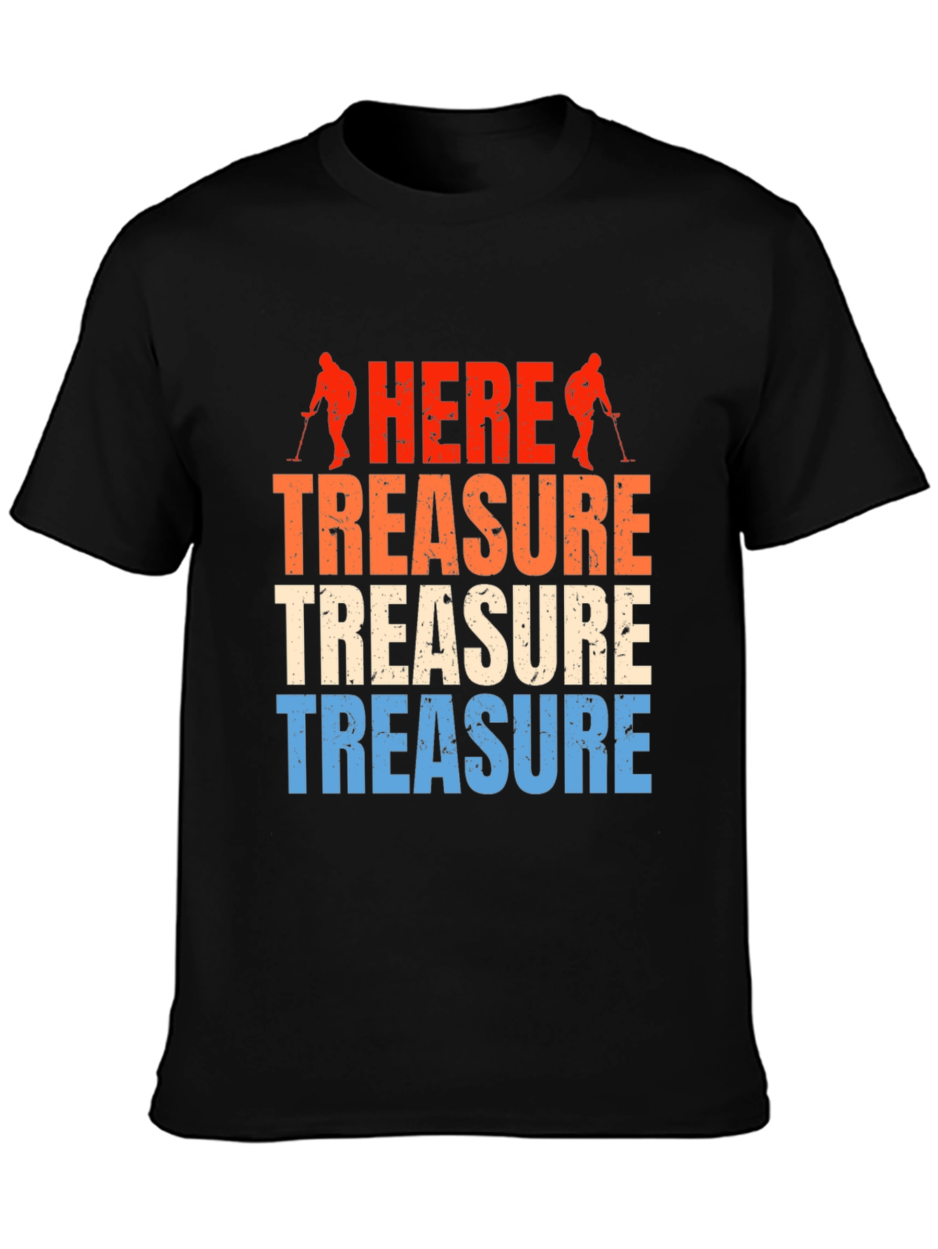 Here Treasure Hockey Graphic T-Shirt