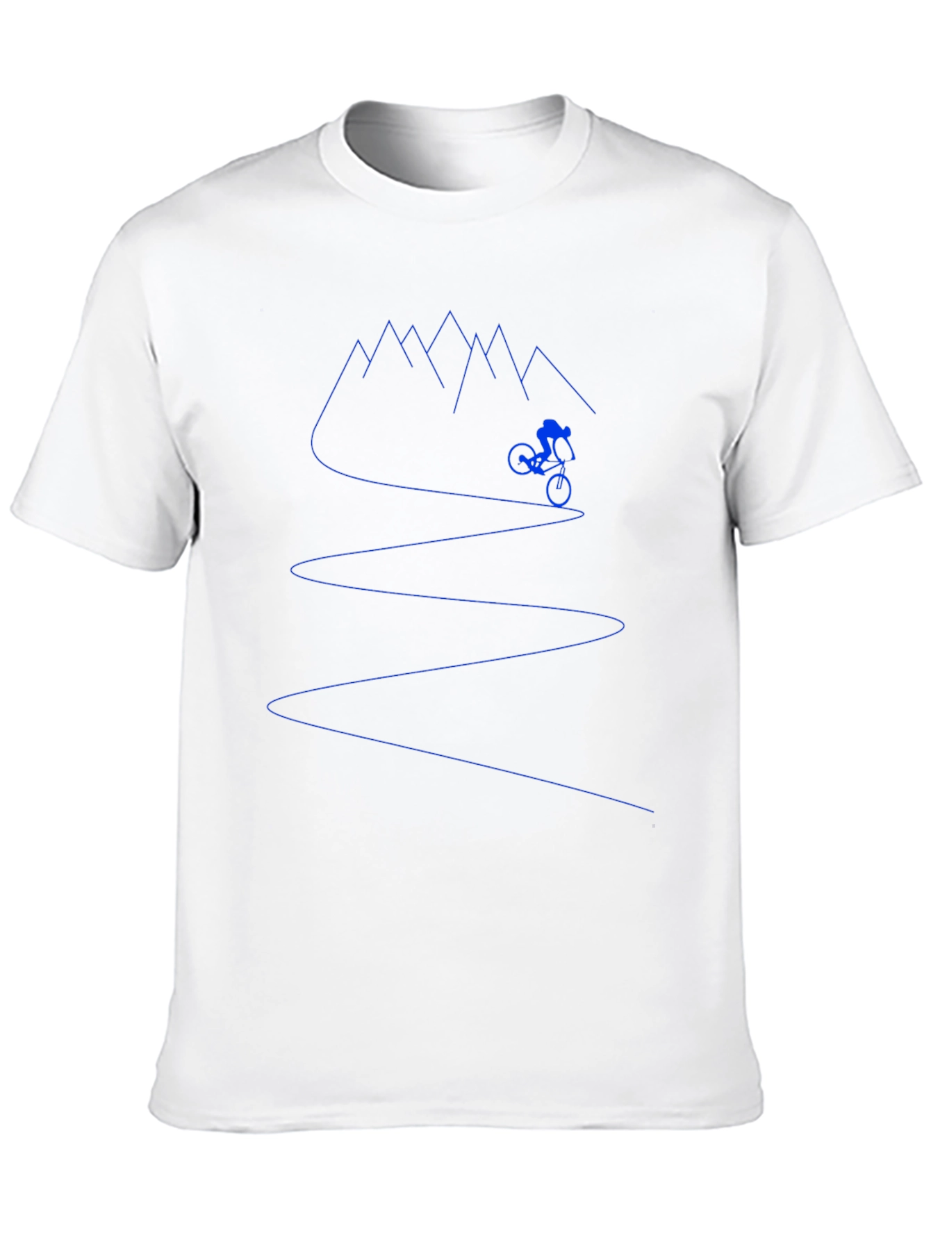 Mountain Biker Graphic Tee - Adventure Awaits