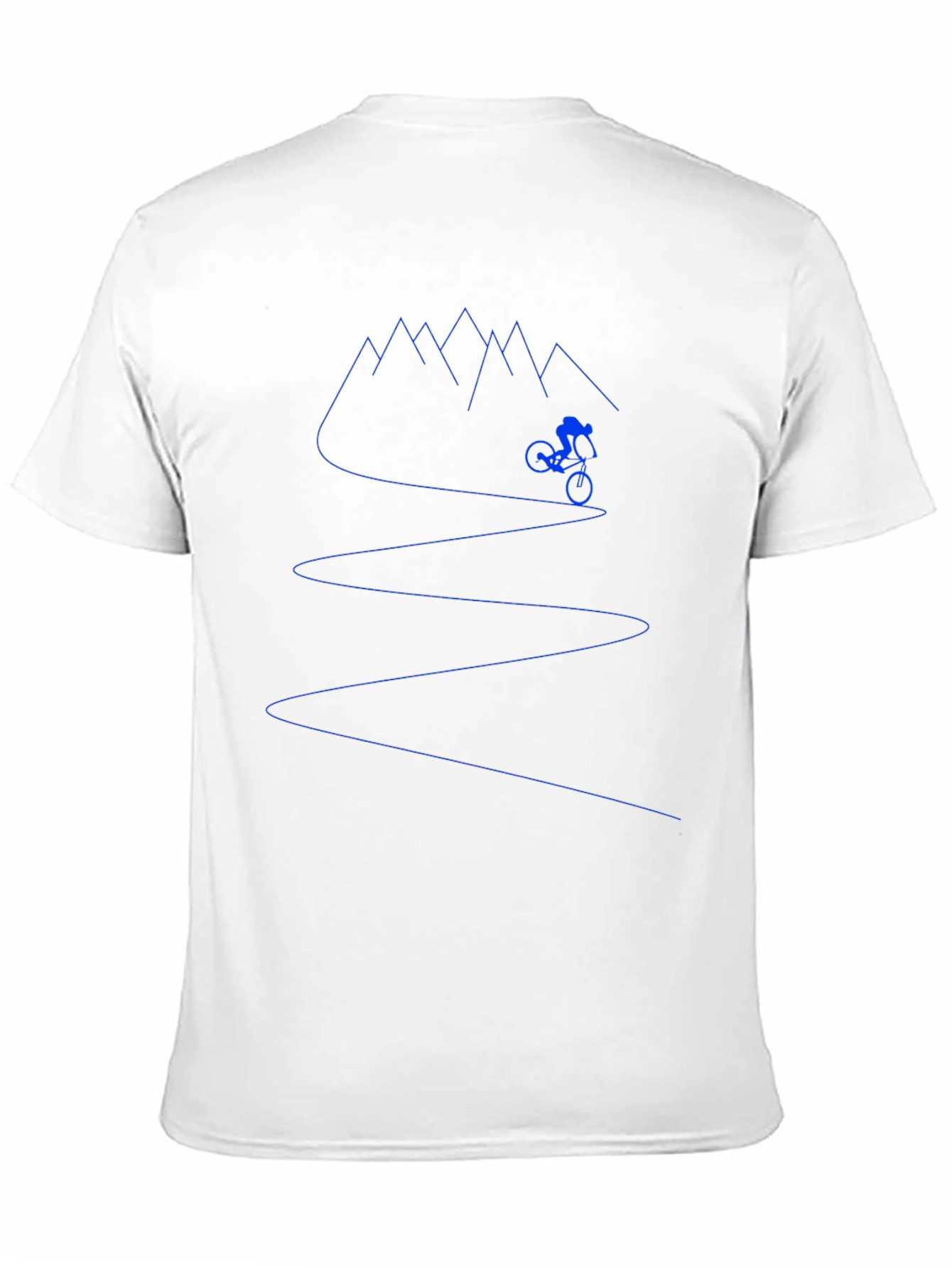 Mountain Biker Graphic Tee - Adventure Awaits