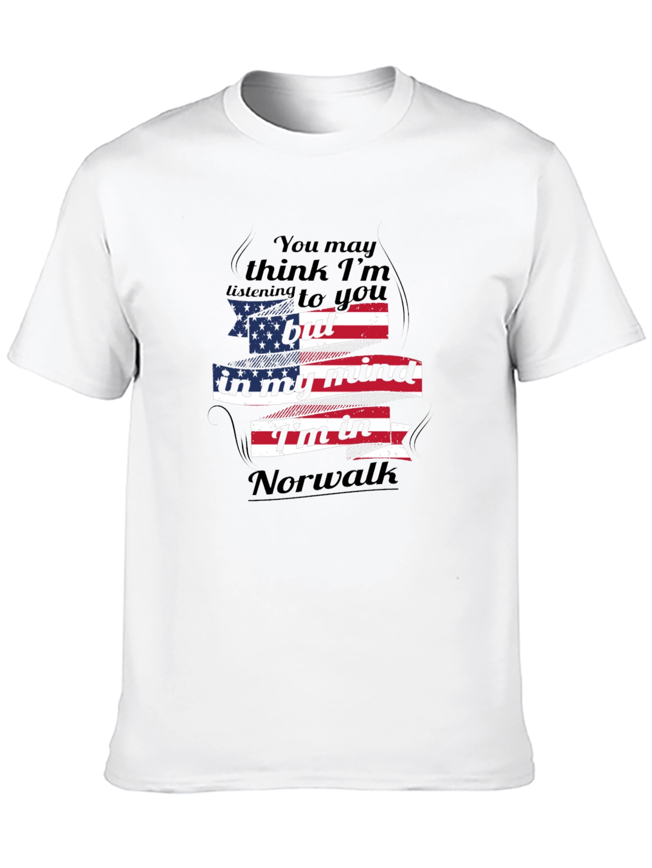 Norwalk Mind USA Flag Tee