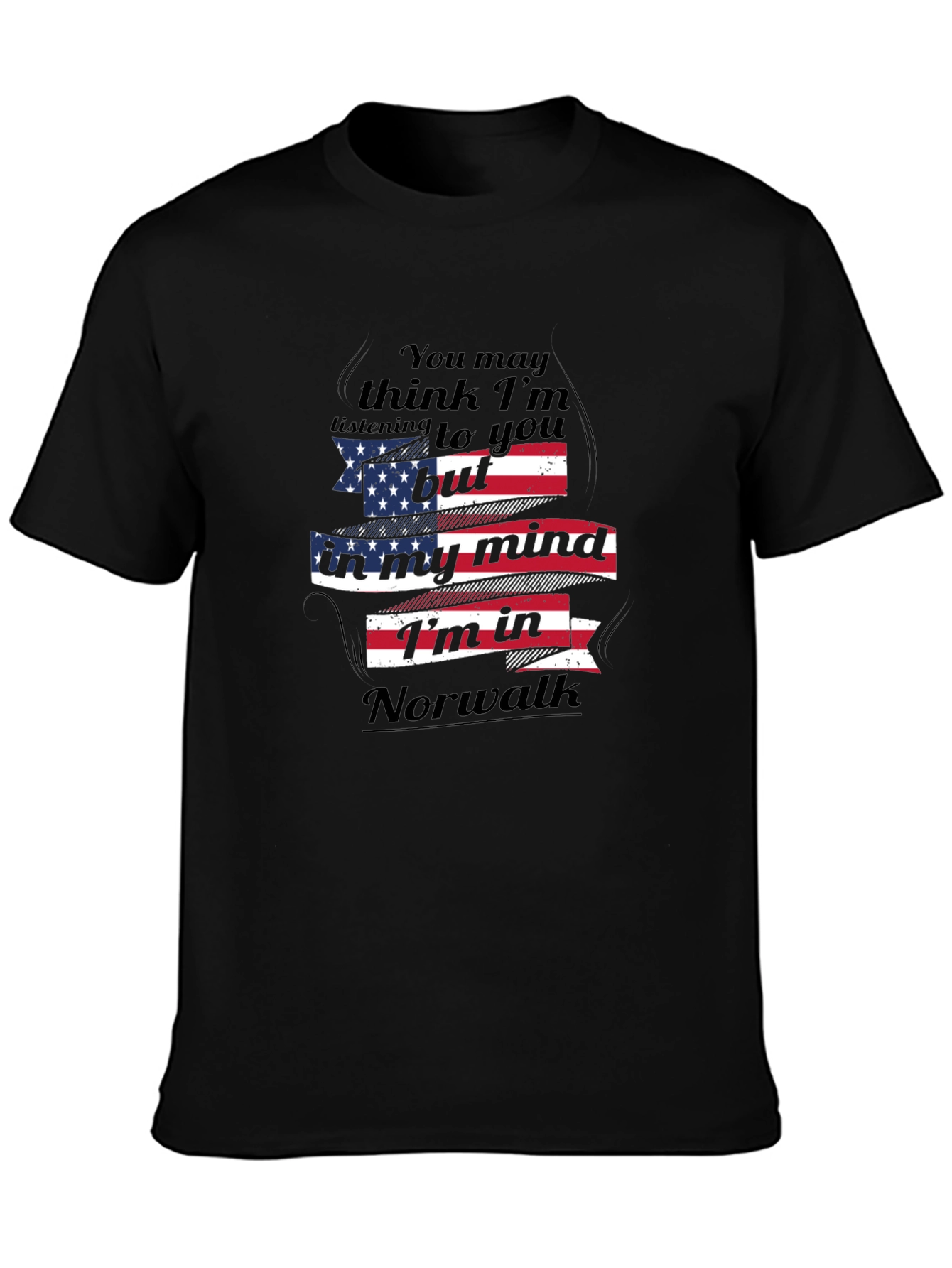 Norwalk Mind USA Flag Tee