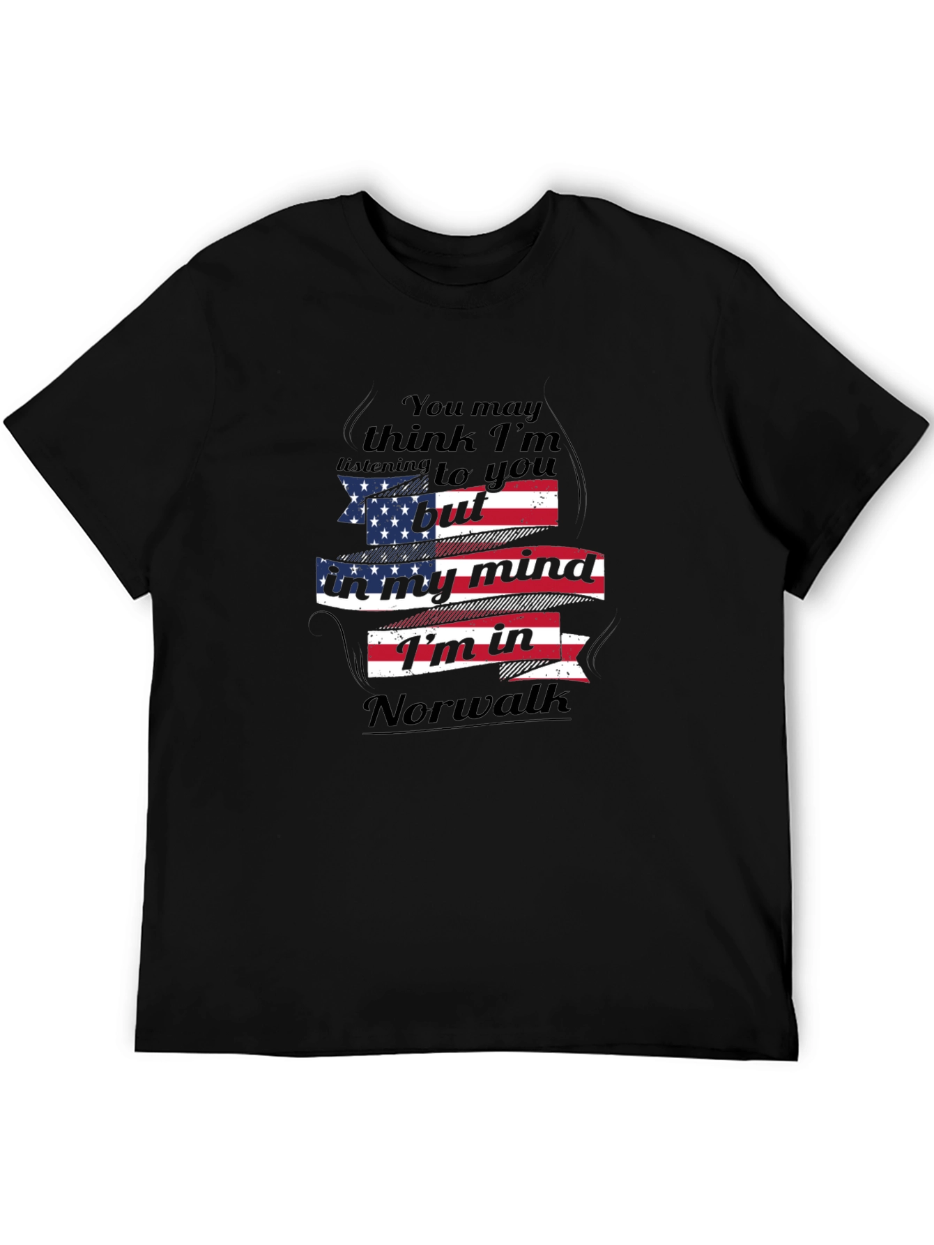 Norwalk Mind USA Flag Tee