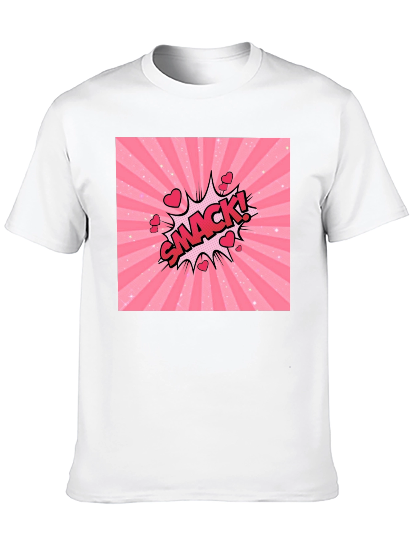 Smack! Heart Burst Graphic Tee - Valentines Day