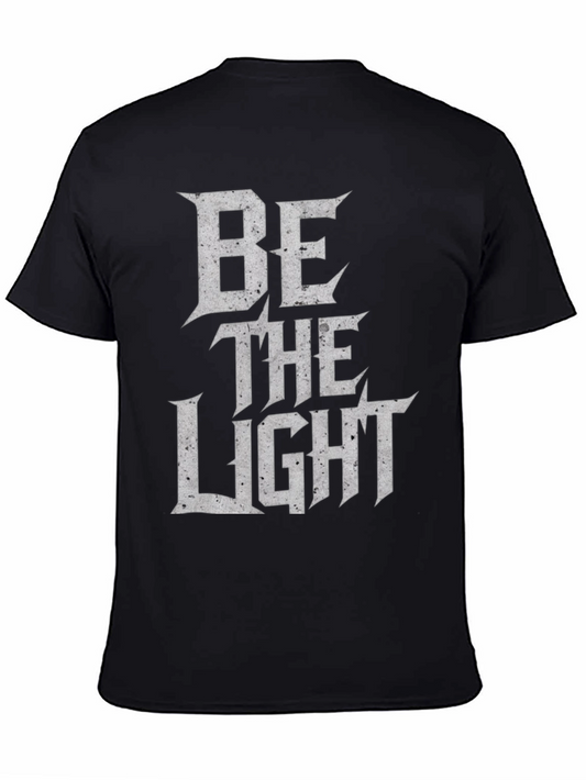 Be The Light Graphic Tee - Mens Black T-Shirt