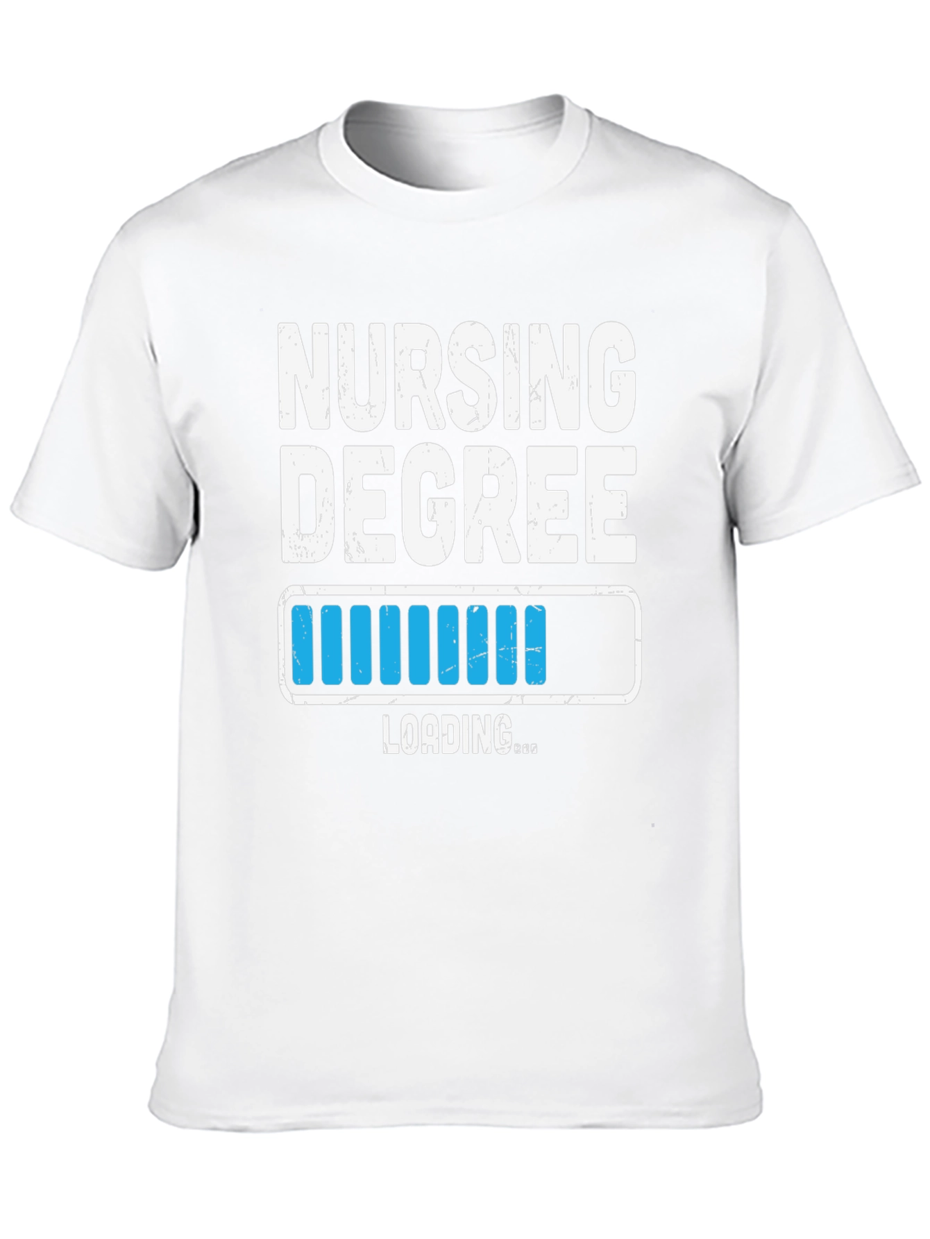 Nursing Degree Loading T-Shirt - Black