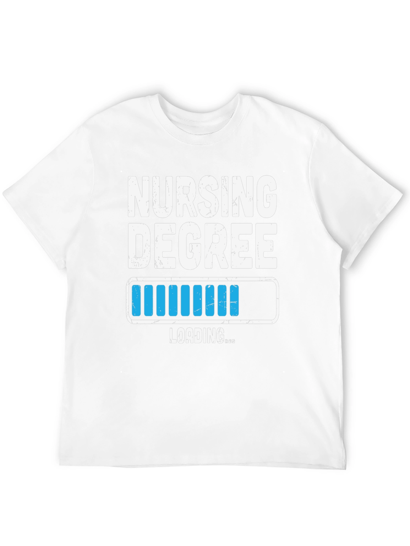 Nursing Degree Loading T-Shirt - Black