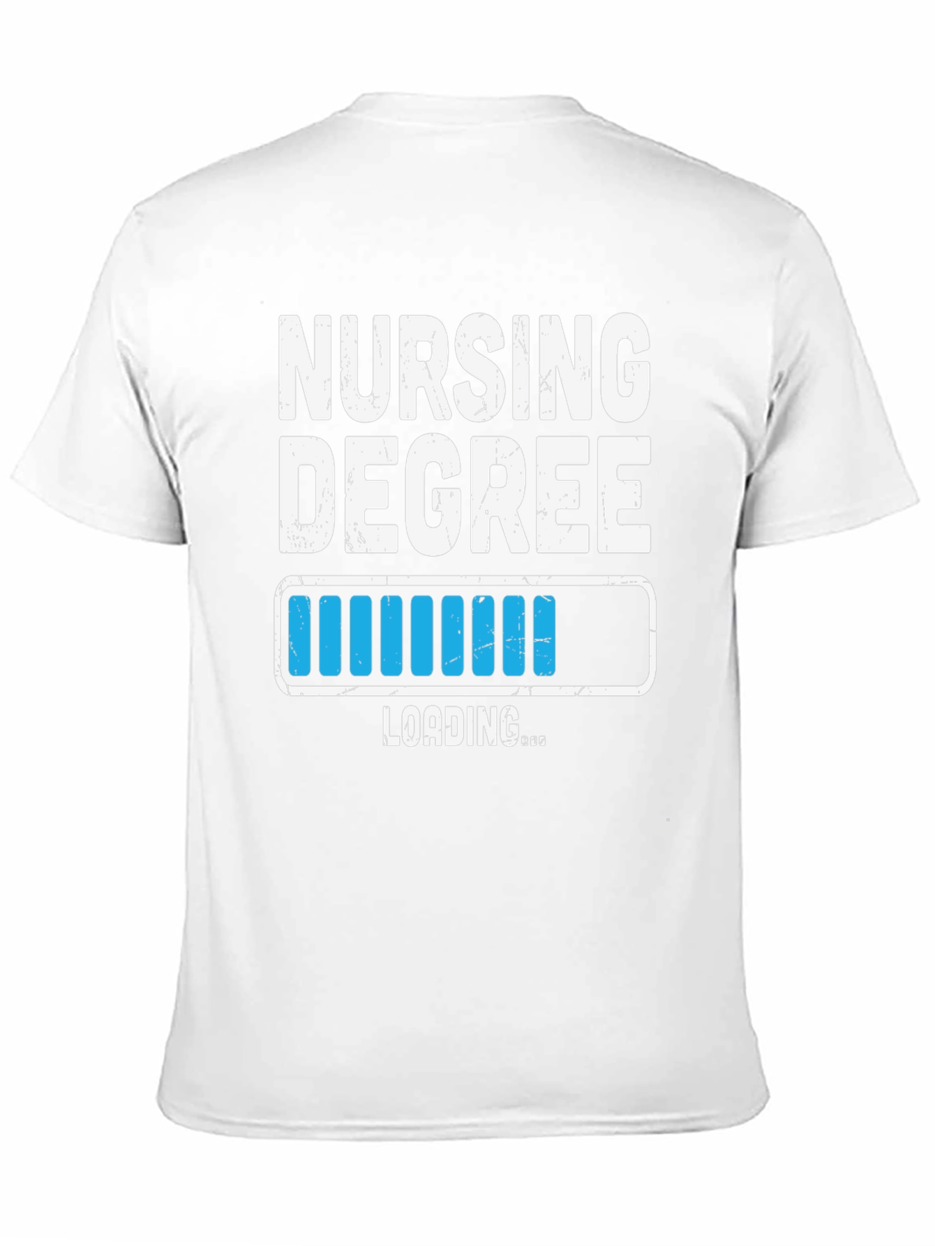 Nursing Degree Loading T-Shirt - Black