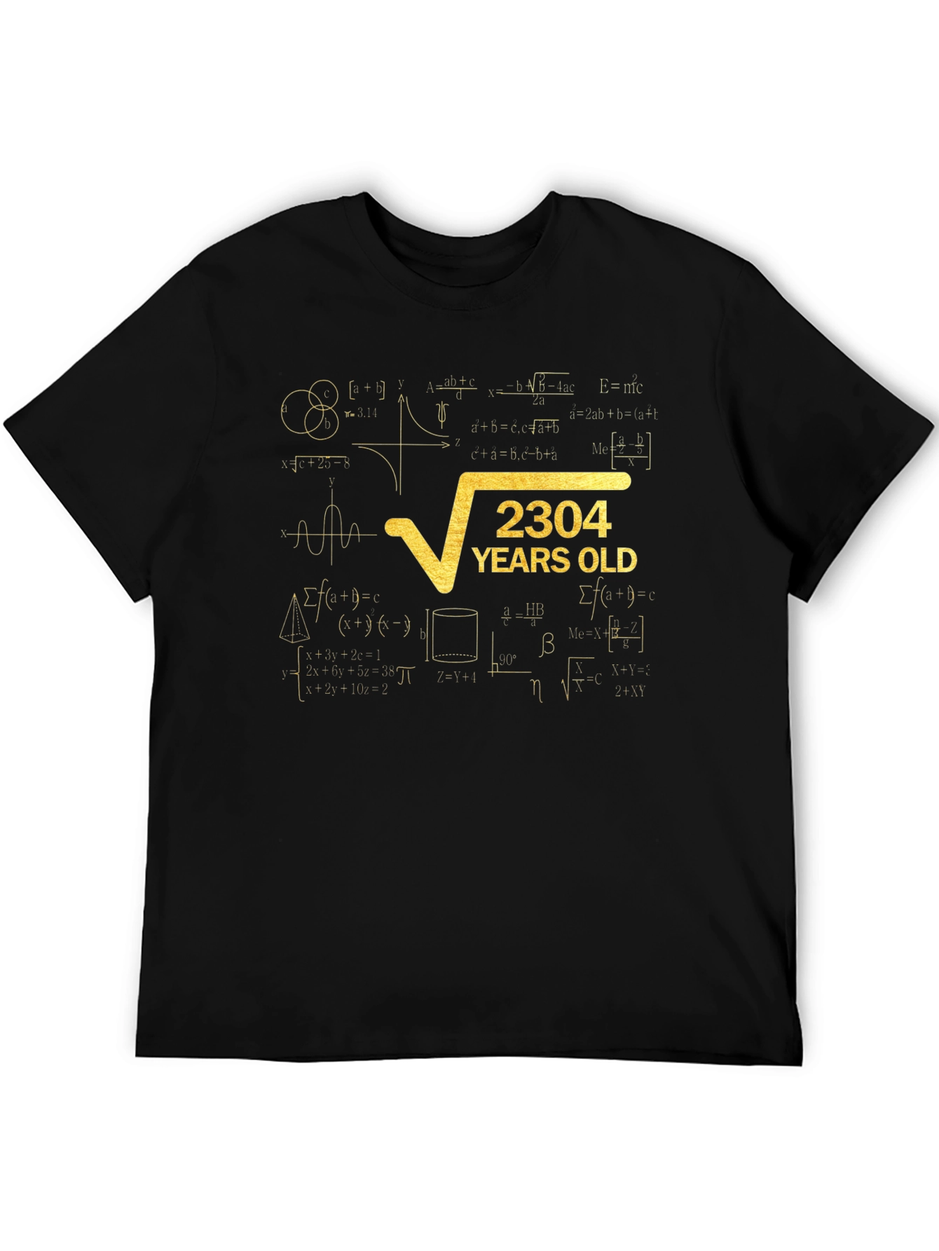 2304 Years Old Math Formula T-Shirt