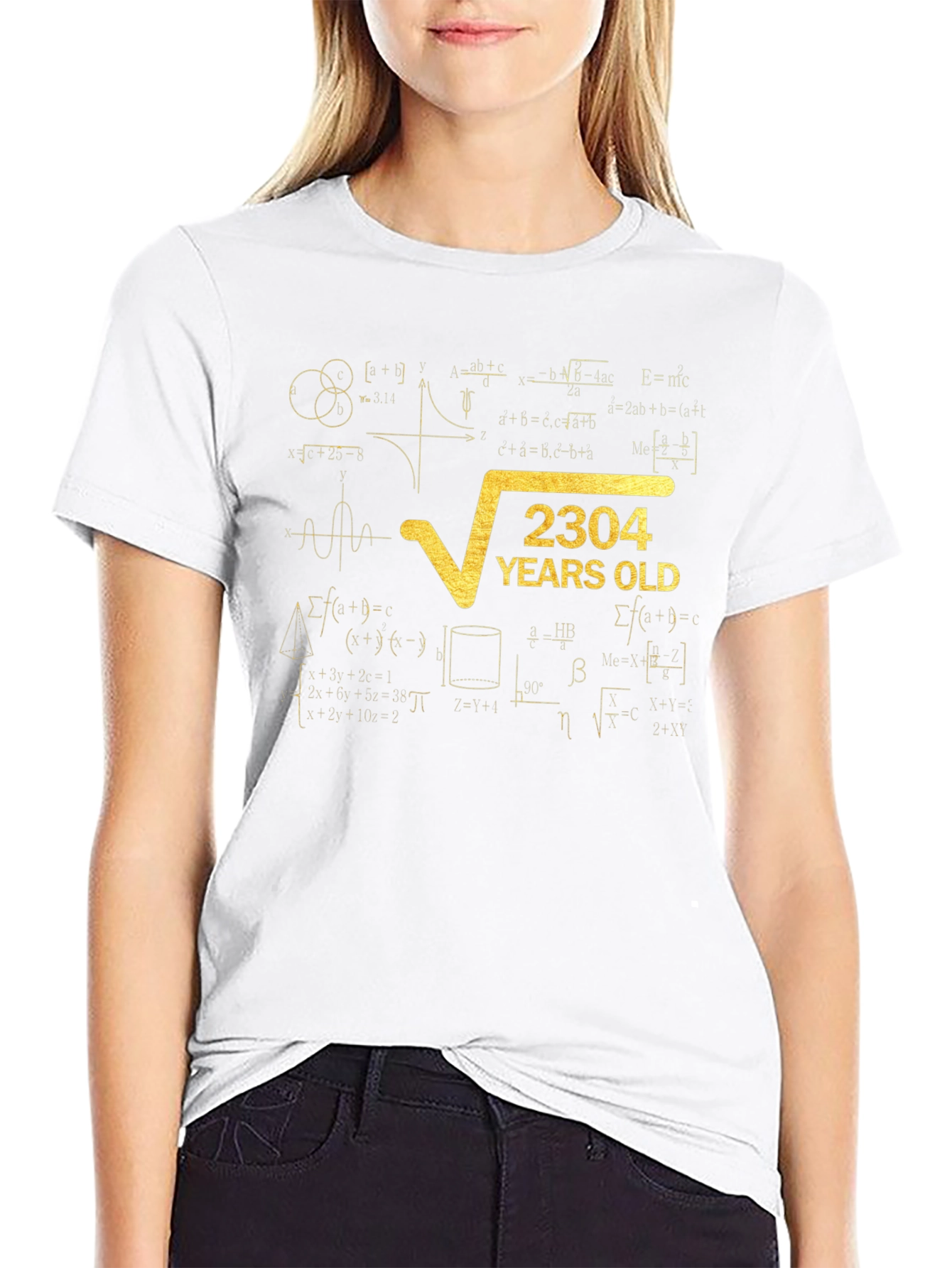 2304 Years Old Math Formula T-Shirt