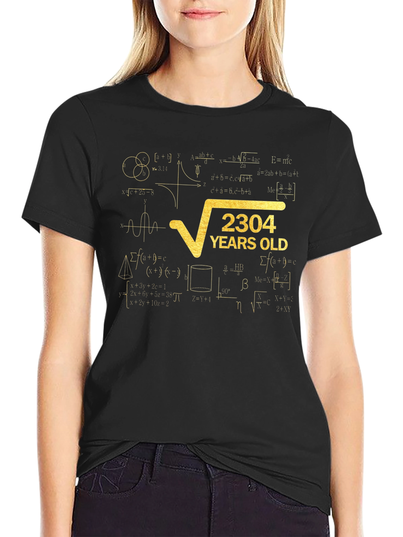 2304 Years Old Math Formula T-Shirt