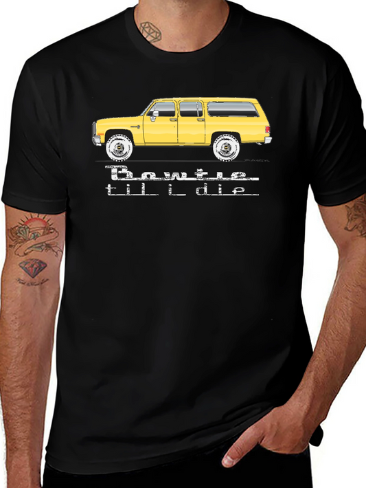 Bowtie Til I Die Black T-Shirt