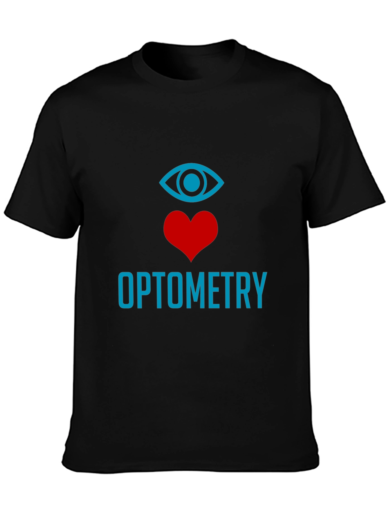 Optometry Eye Heart T-Shirt - Stylish Graphic Tee