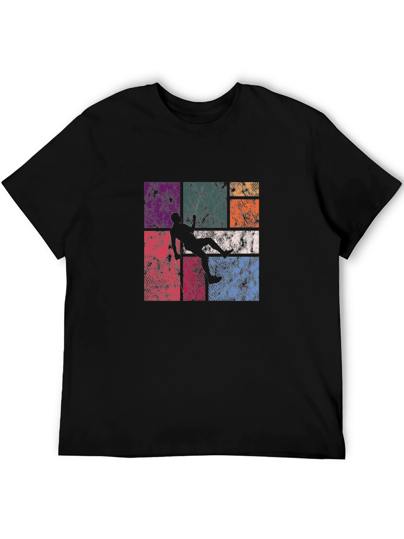 Retro Rock Climbing T-Shirt