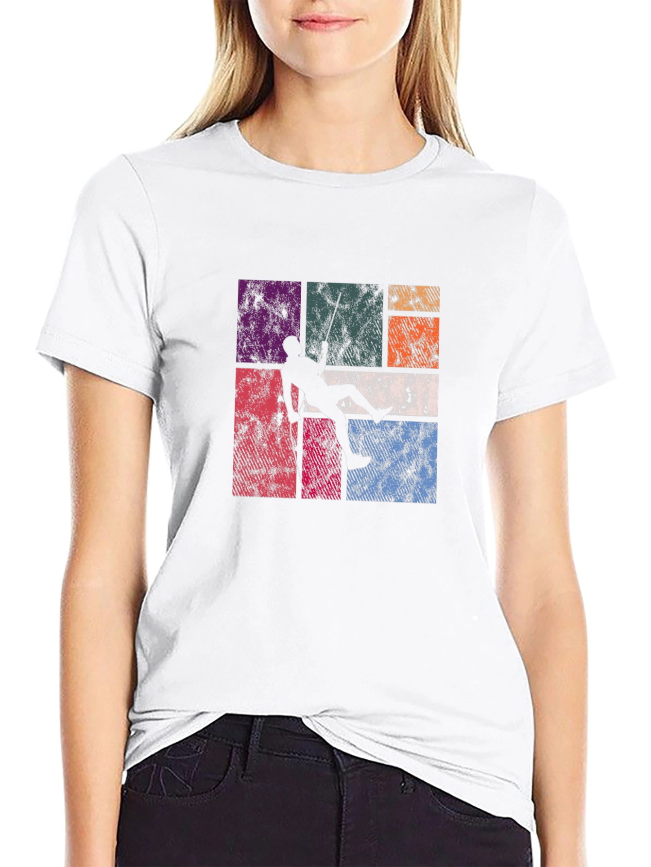 Retro Rock Climbing T-Shirt