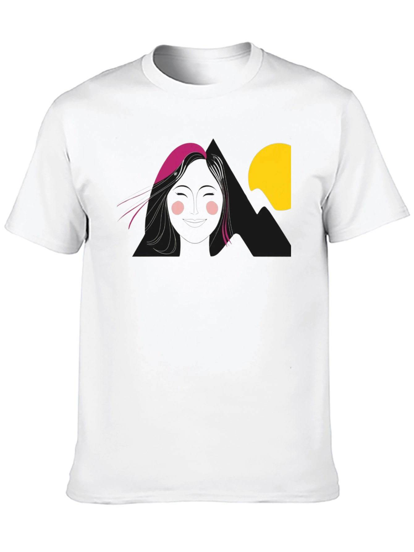 Mysterious Silhouette Graphic T-Shirt