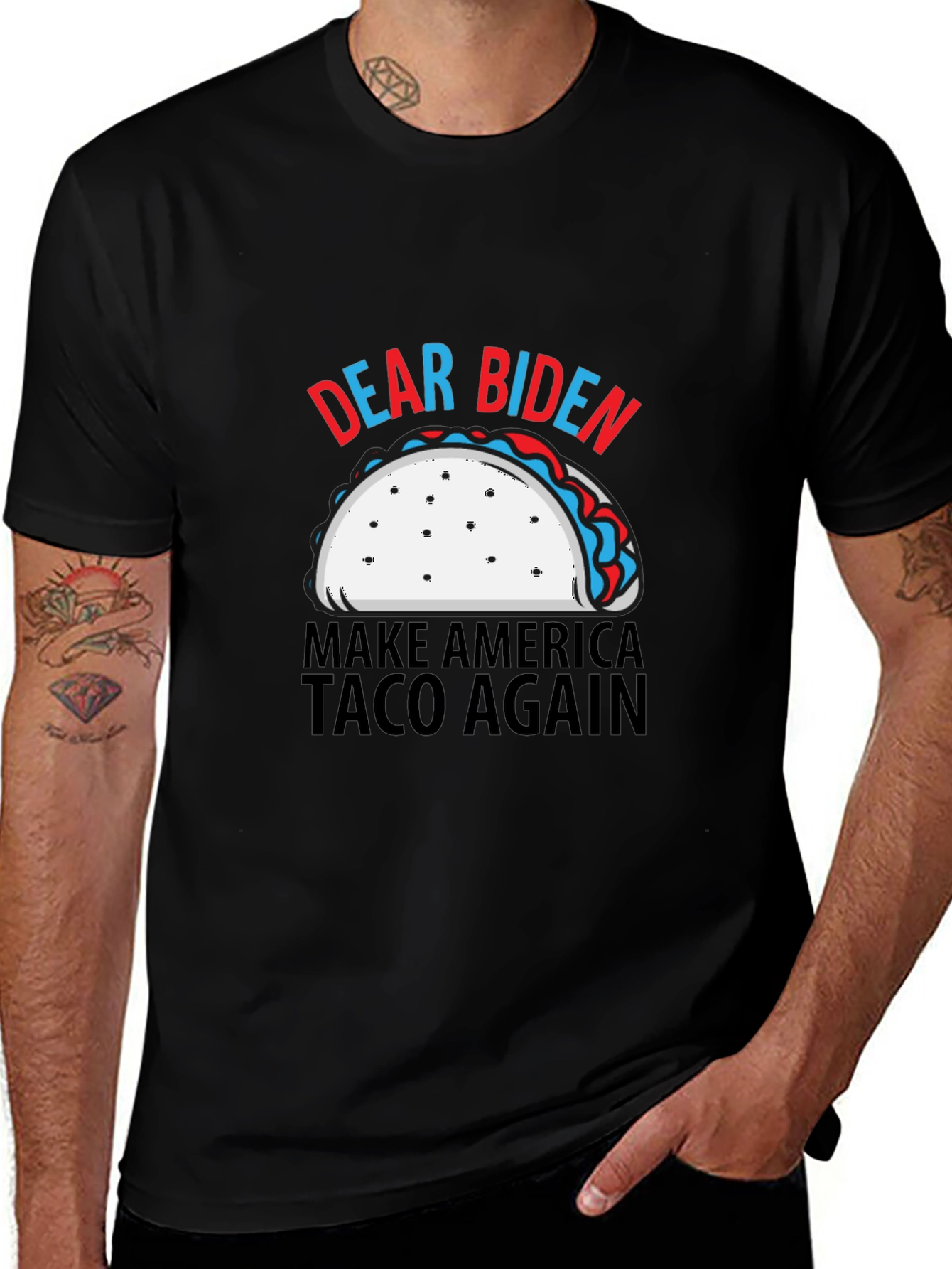 Dear Biden Make America Taco Again T-Shirt